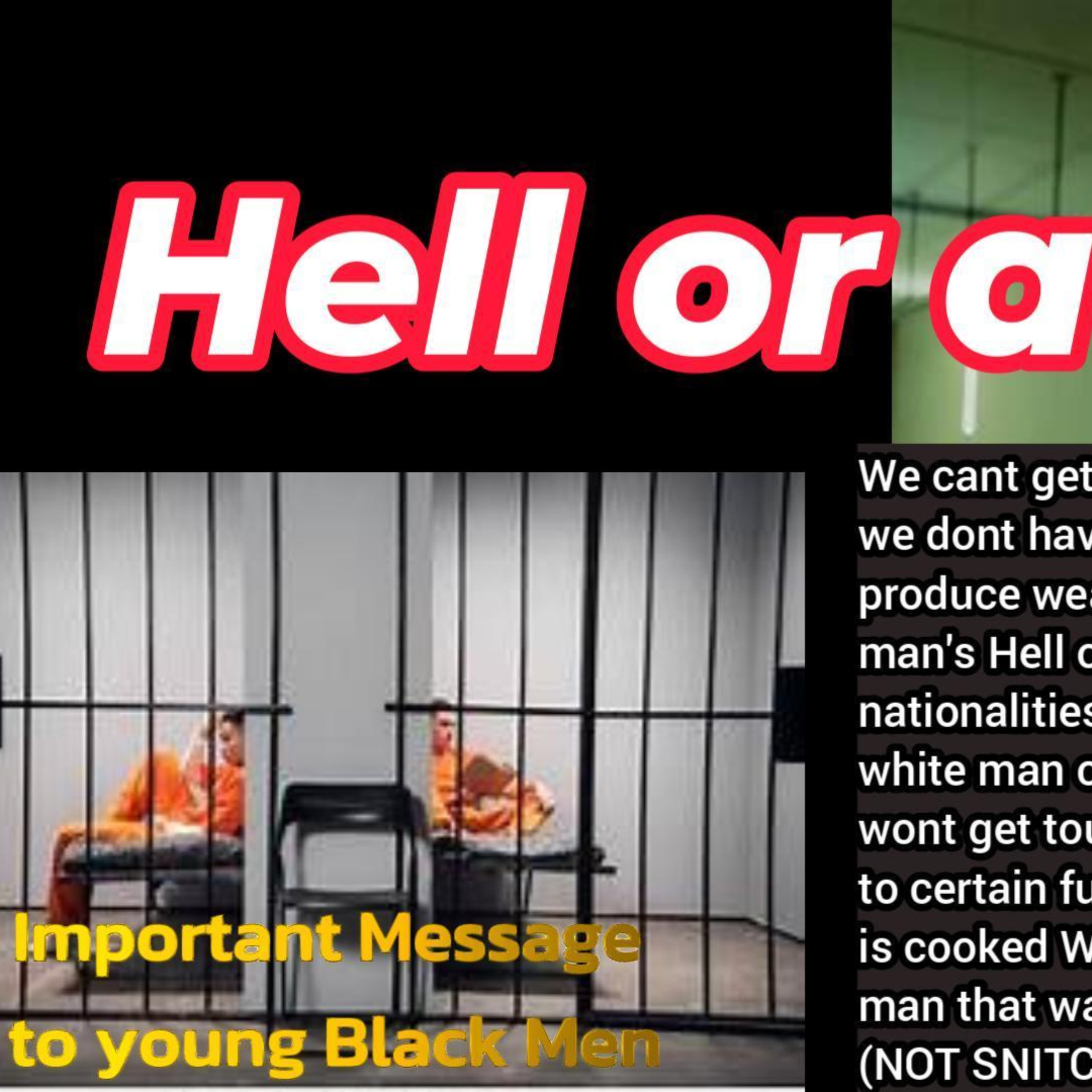 Message to Young Black Men and Teens | Big 30 might Snitch, and no one cares about the other 6 episode artwork