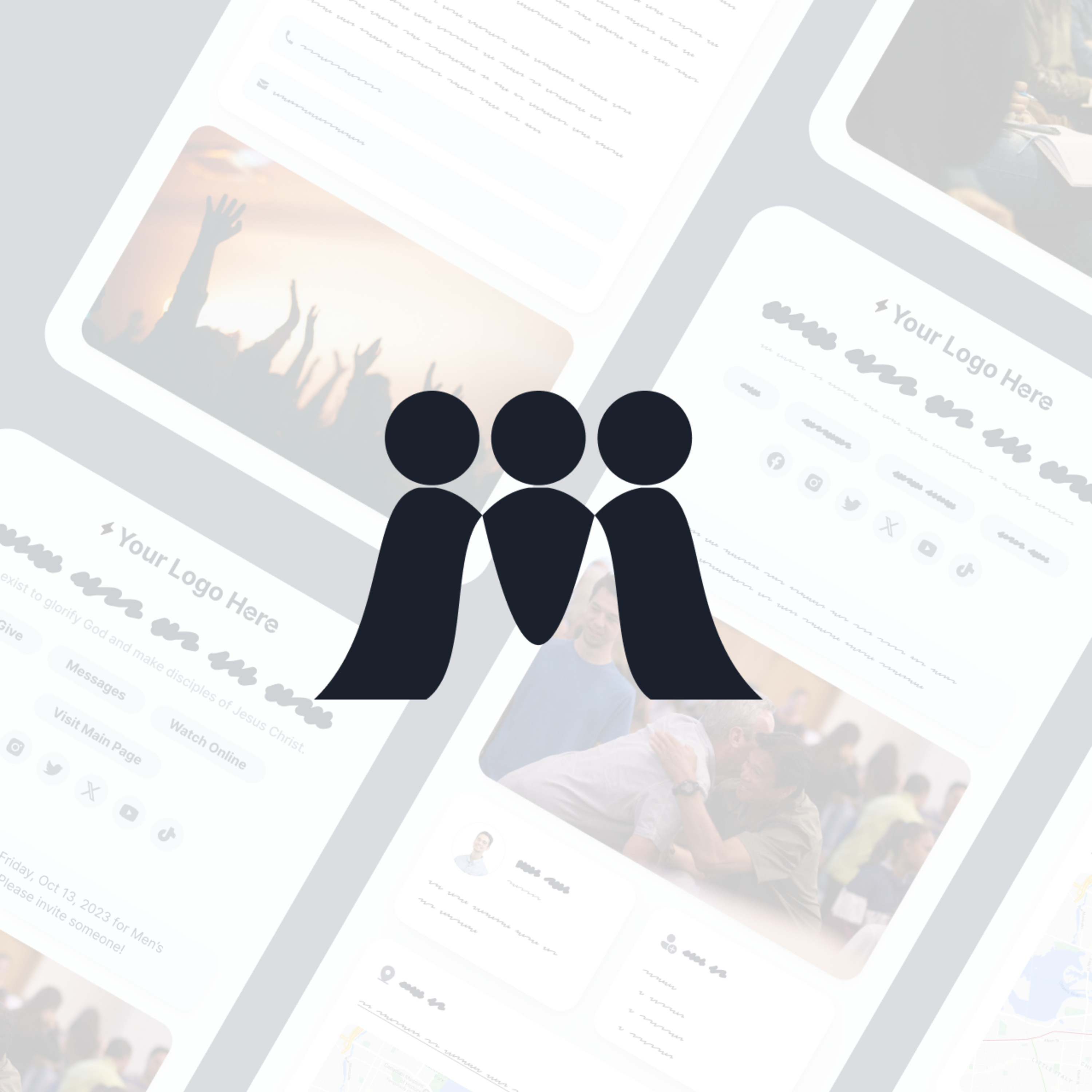 Melos.Church, a free church website builder tool — the origin story episode artwork