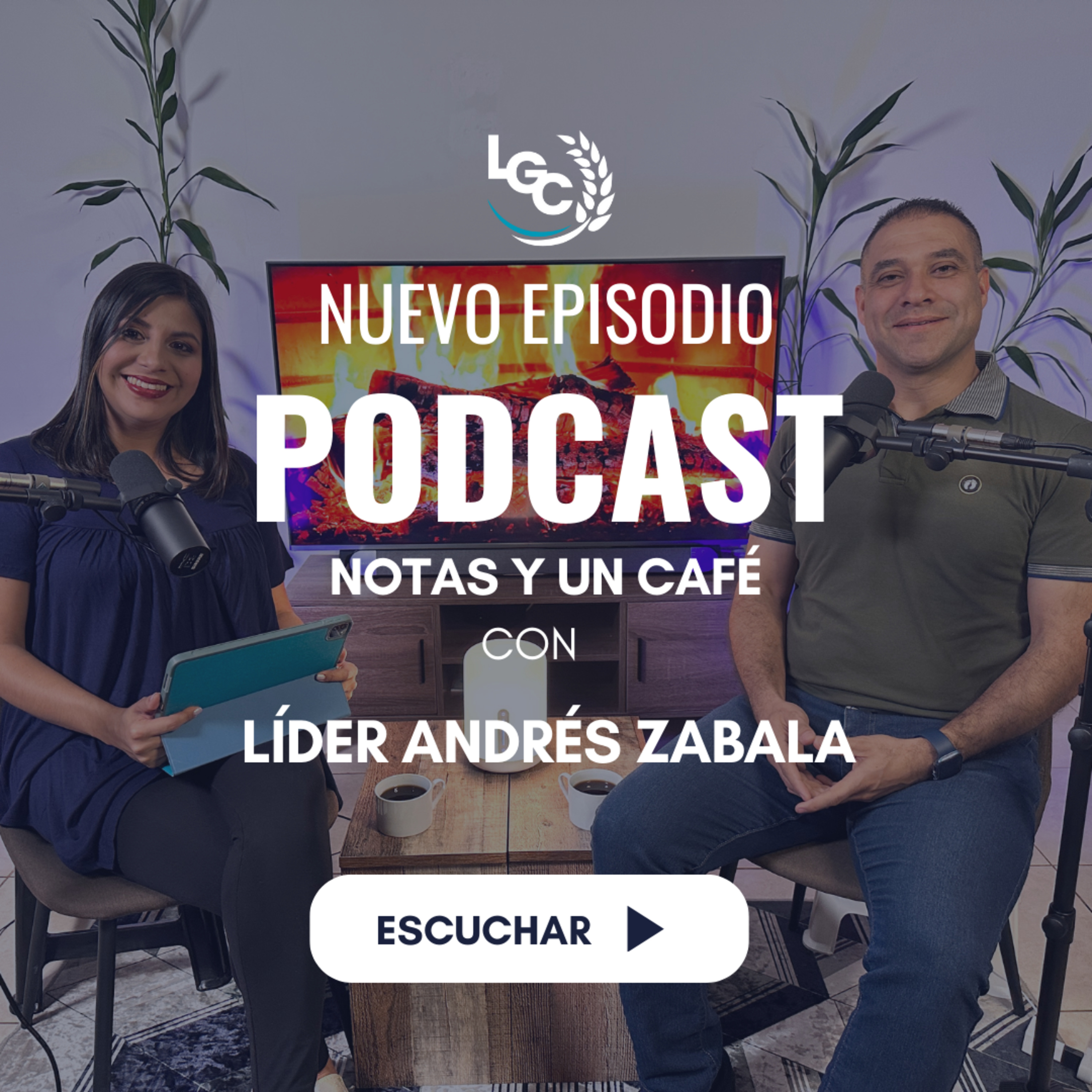 🎙️ Notas y un Café #7 | Conocí la Gracia de Dios! | Líder Andres Zabala