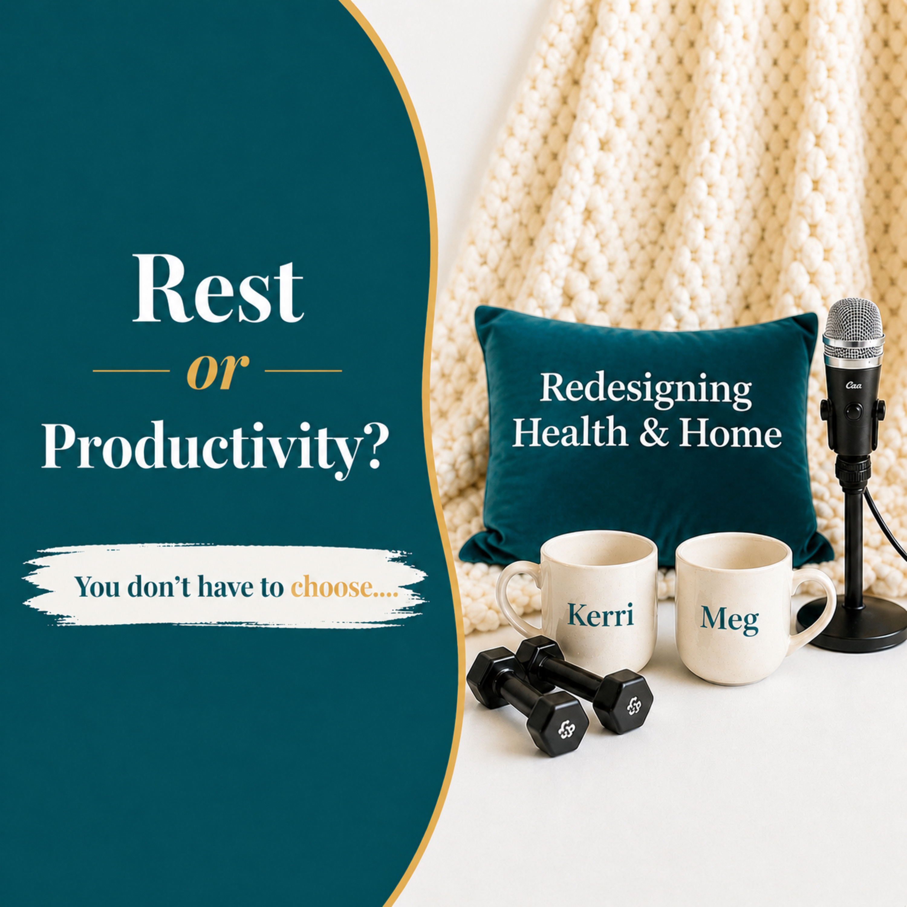 What If You Didn’t Have to Choose Between Productivity and Rest?     Redesigning a life that includes both.  episode artwork