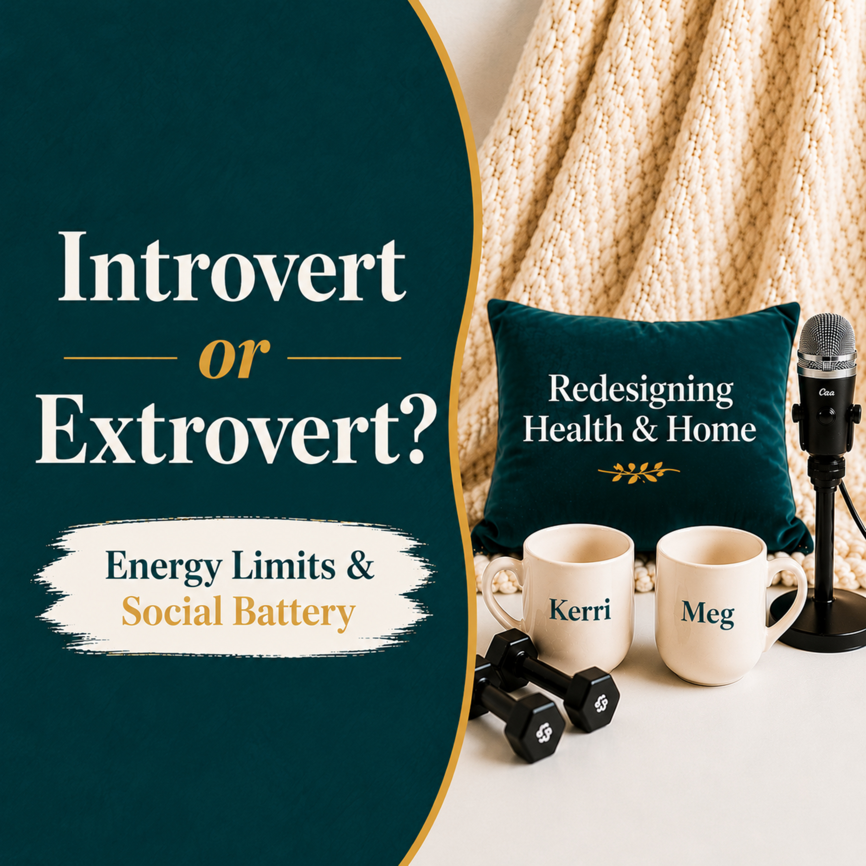 Introvert vs Extrovert: Understanding Your Energy Limits & Social Battery episode artwork