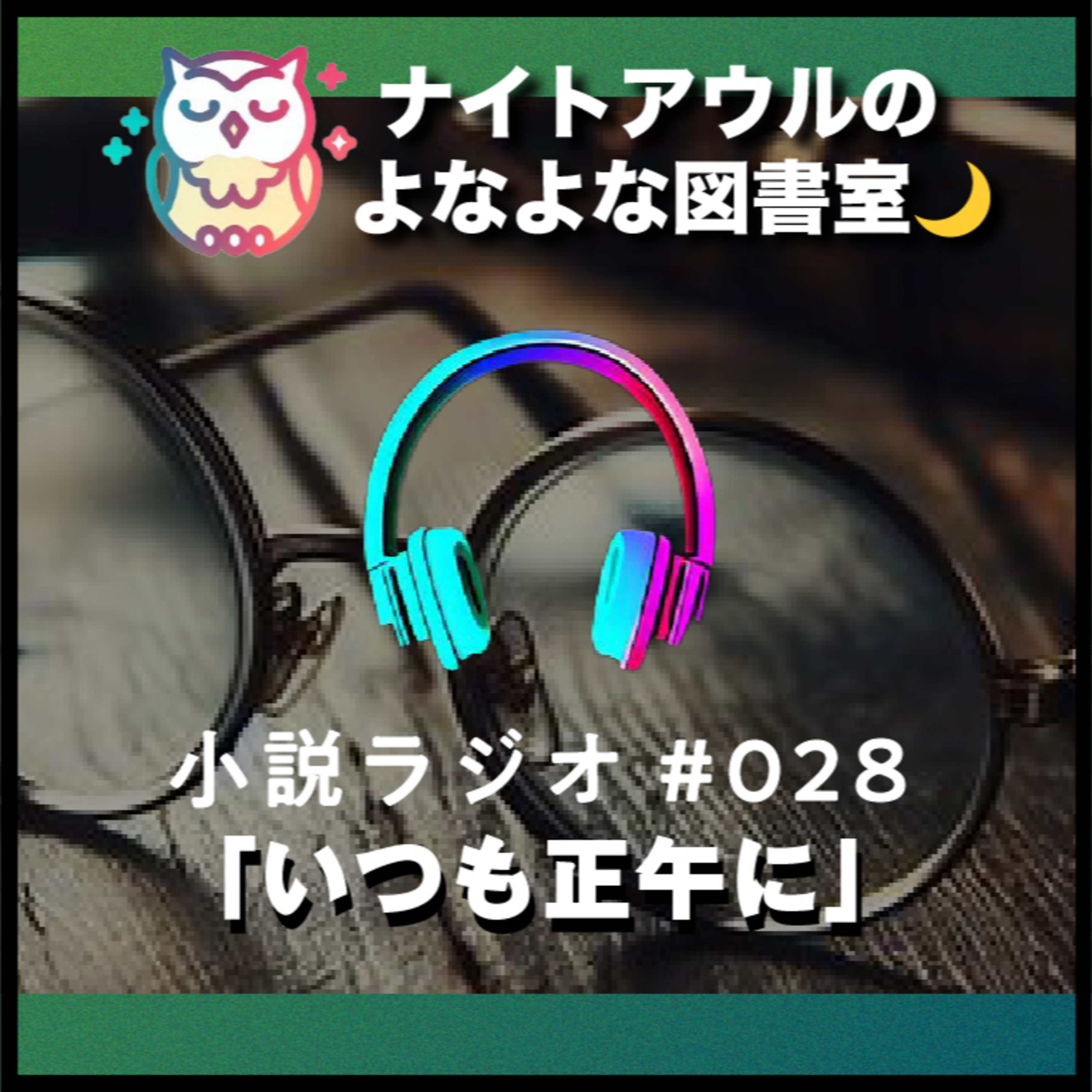 【小説ラジオ #028】『いつも正午に』（短編） episode artwork