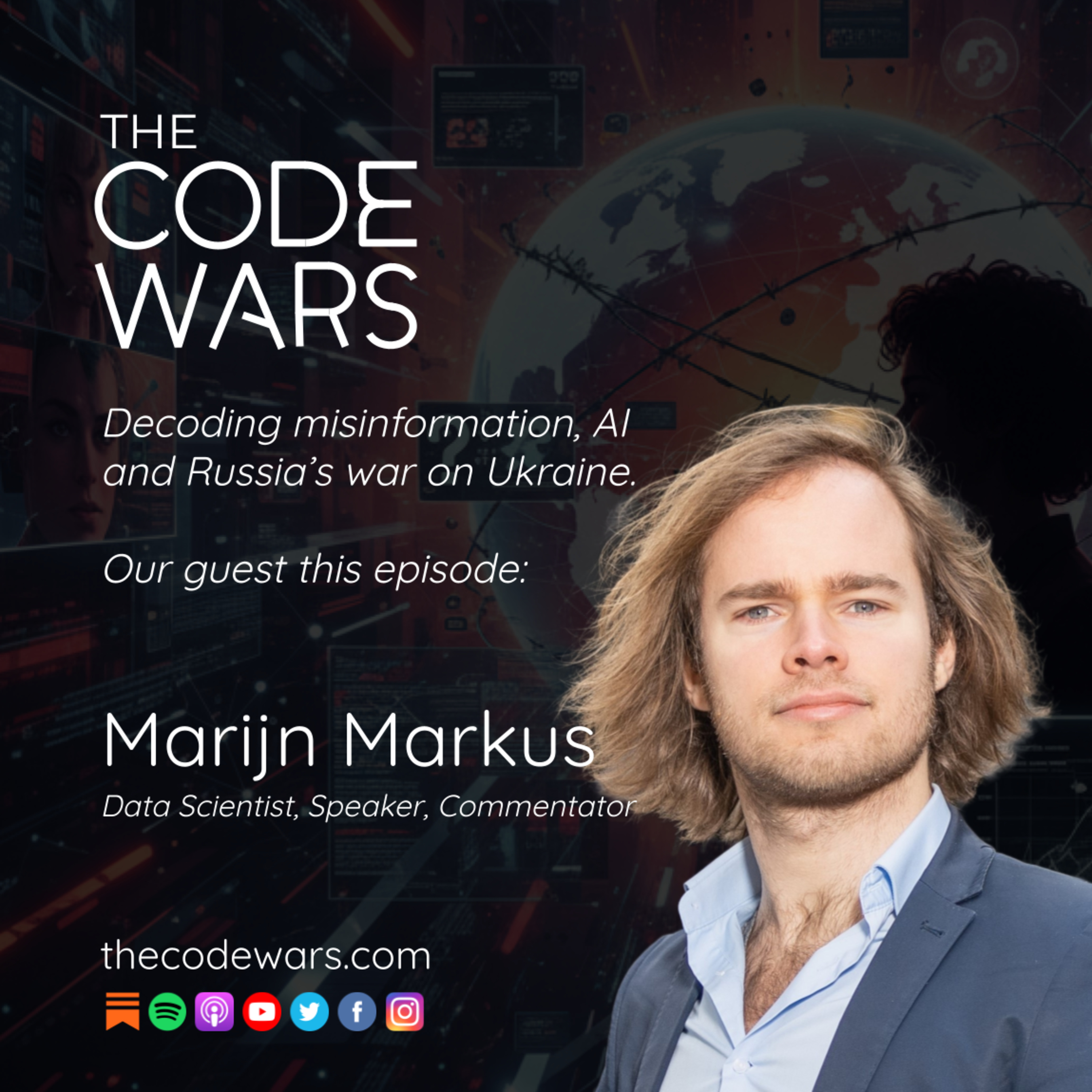 002. Decoding misinformation, AI and Russia’s war on Ukraine with Marijn Markus
