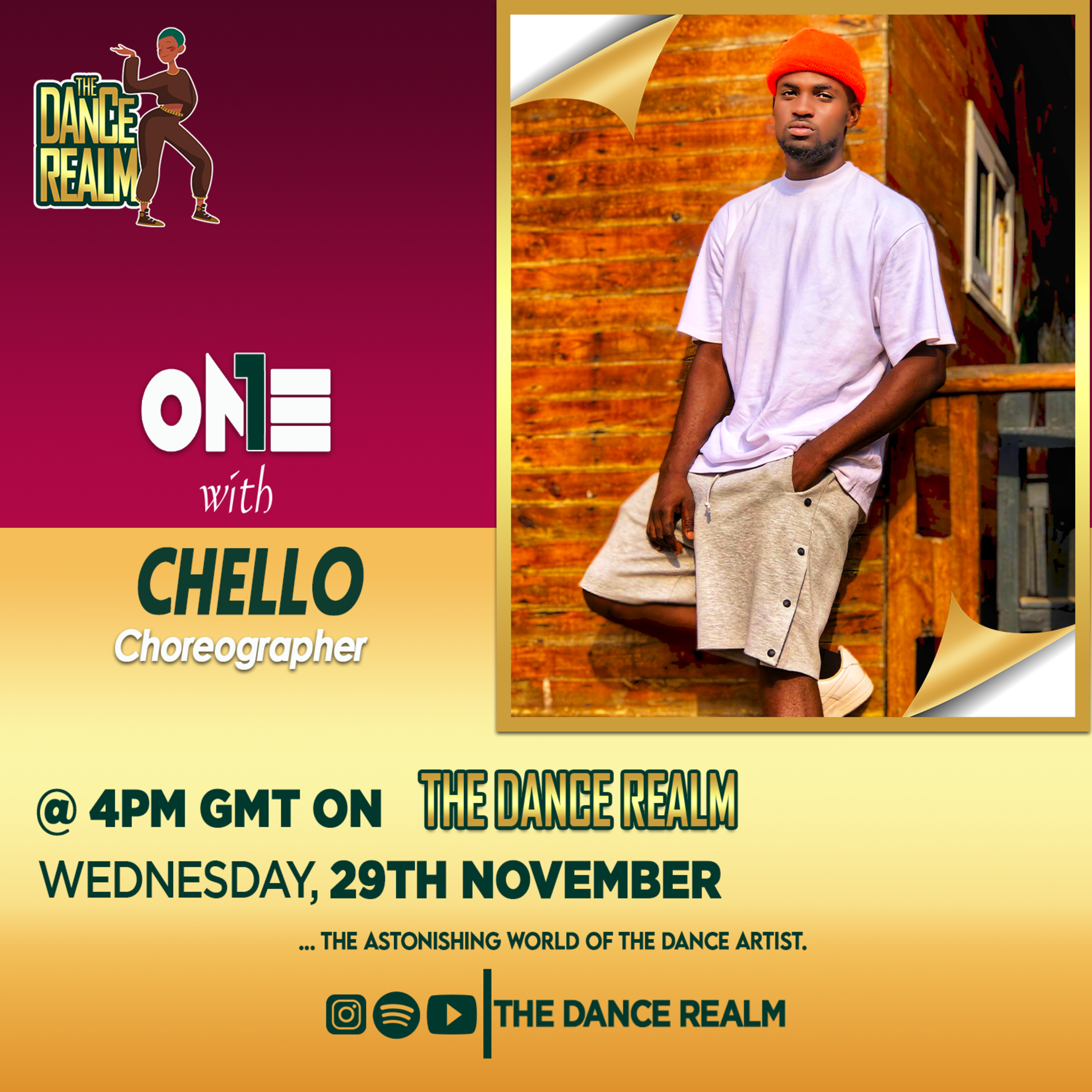 Get your foundations right, go for workshops, link up with your colleagues to learn from them, as a professional dancer...CHELLO episode artwork