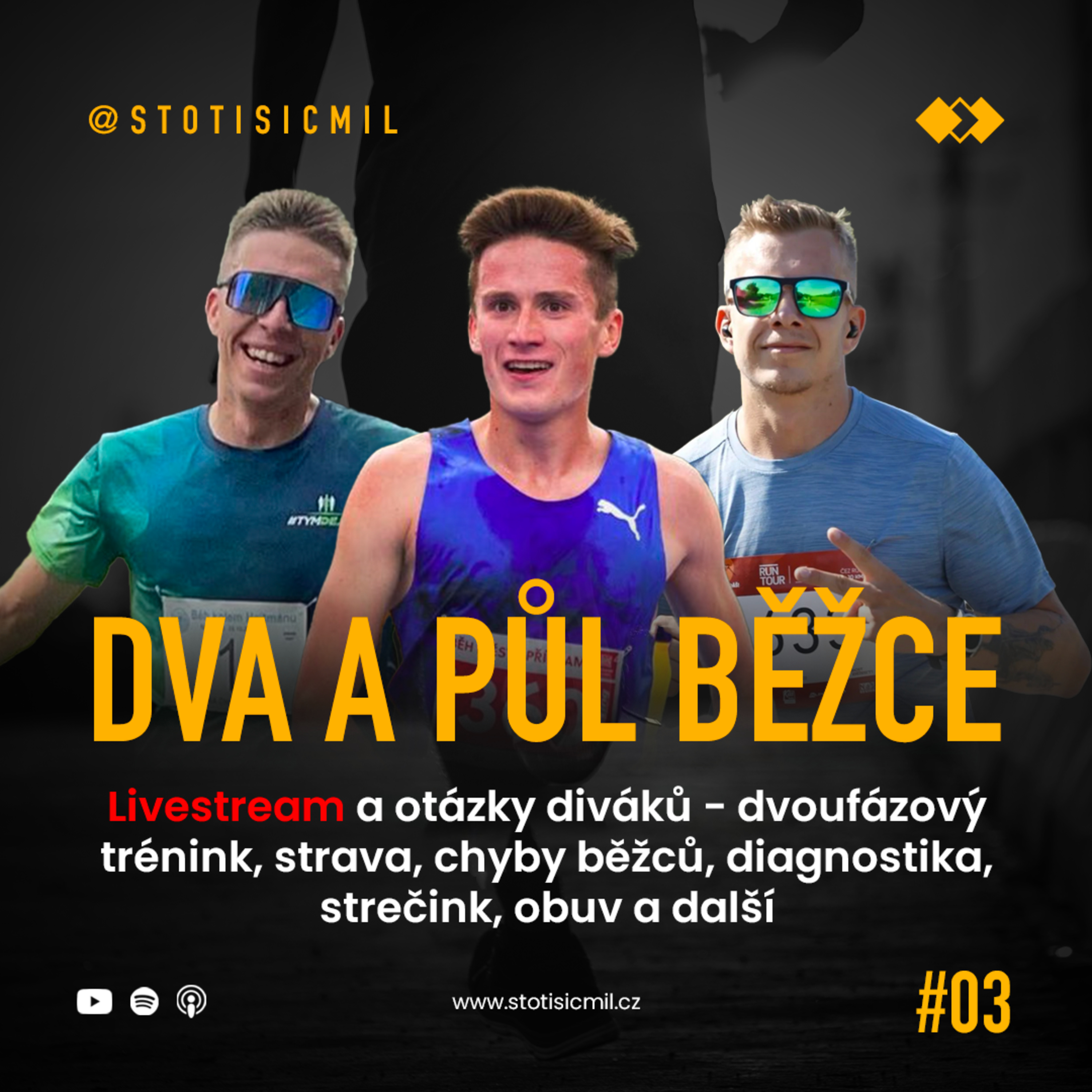 Sto tisíc mil - běžecký podcast