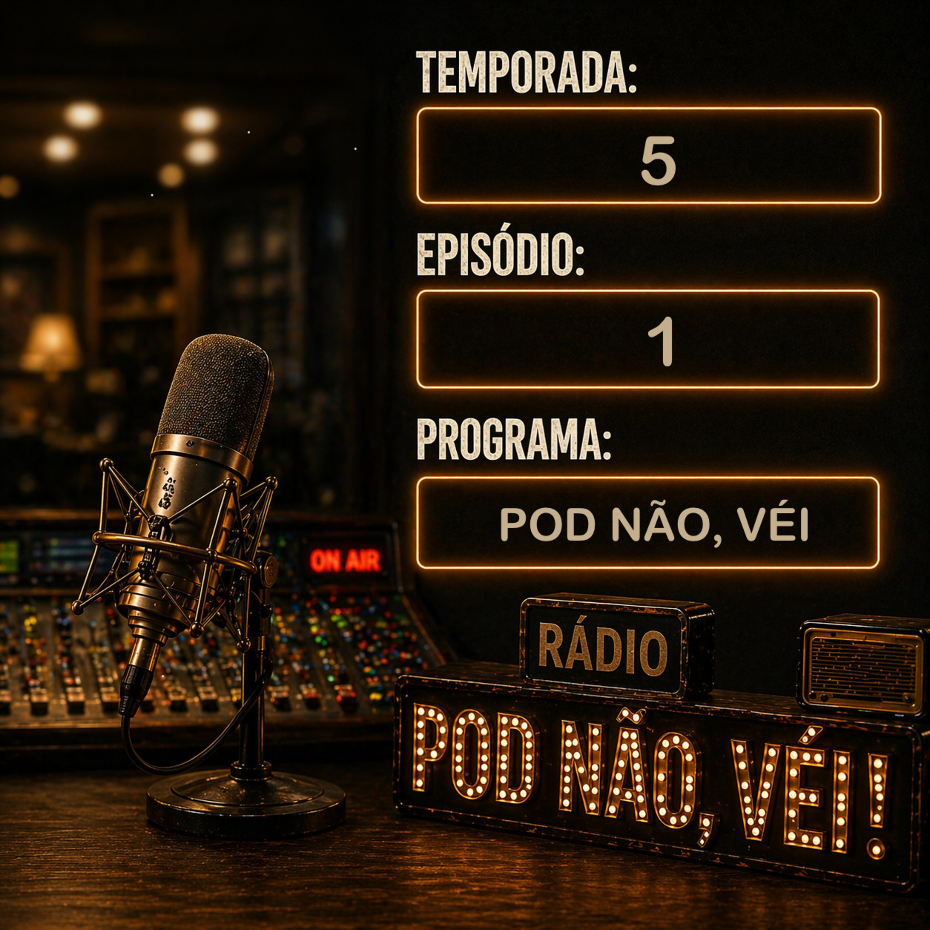 PROGRAMA POD NÃO, VÉI! - 001