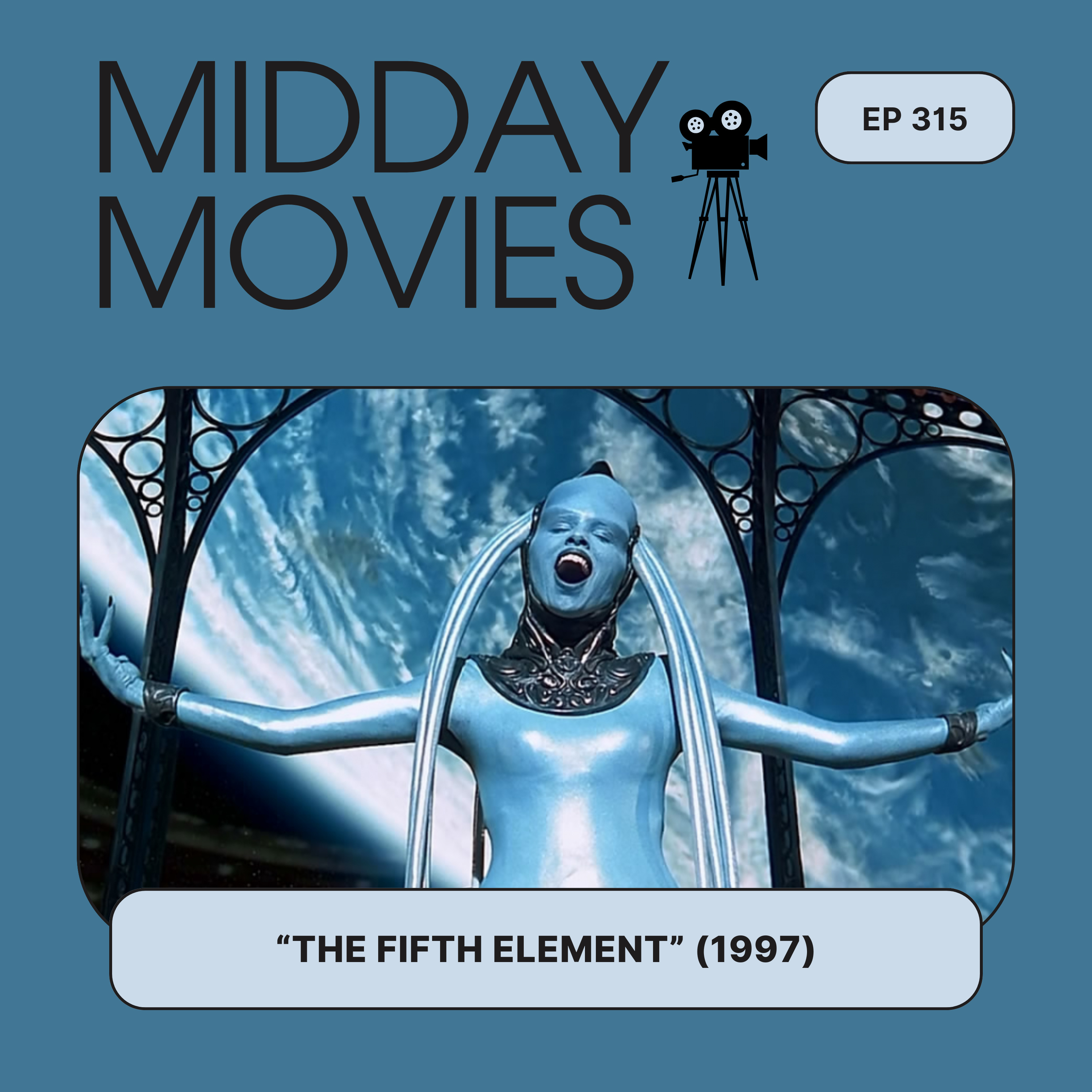 Ep 315: “The Fifth Element” (1997) An Unhinged Sci-Fi Future Where Love & Fabulousness Conquer Evil Episode cover