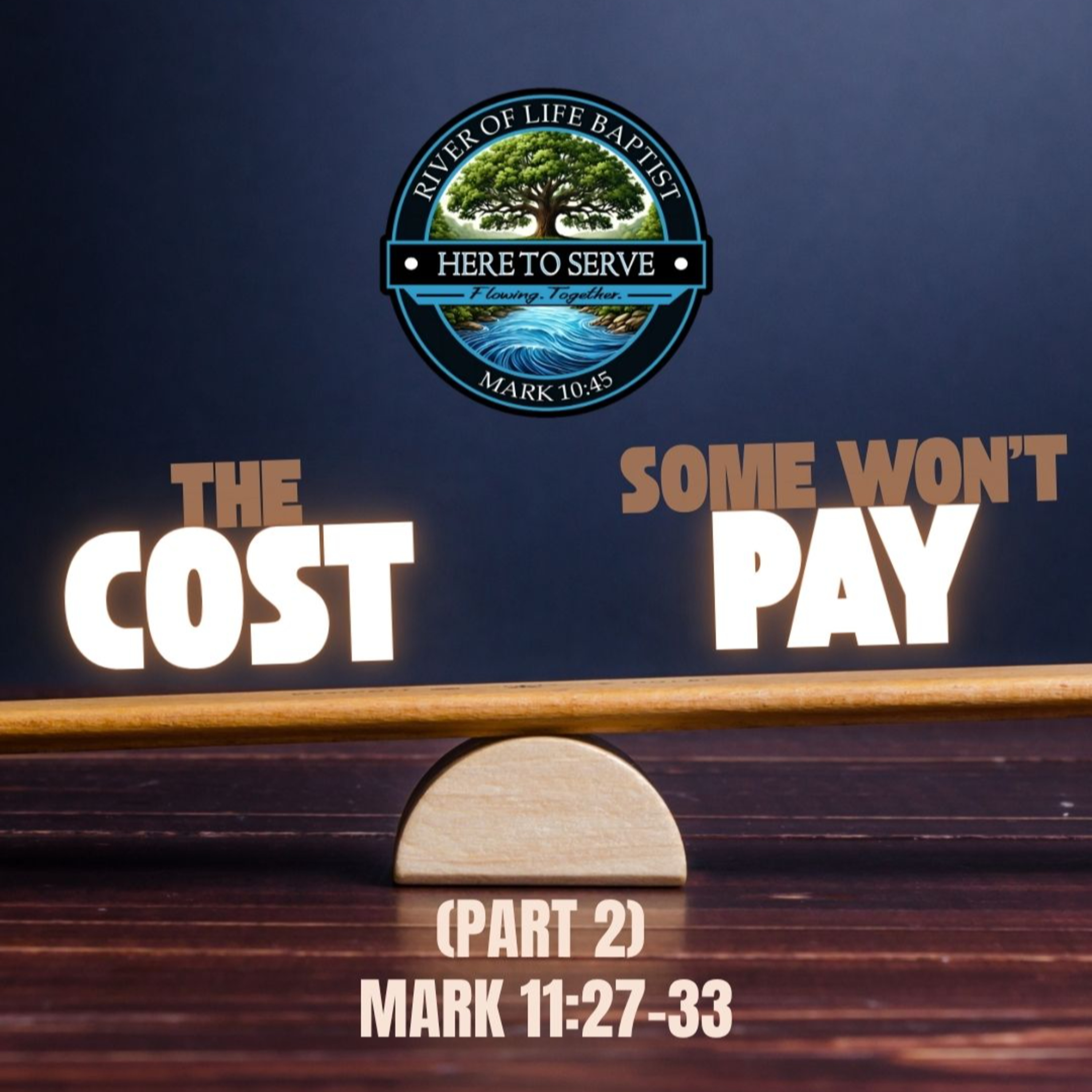 The Cost Some Wont Pay (Part 2) episode artwork