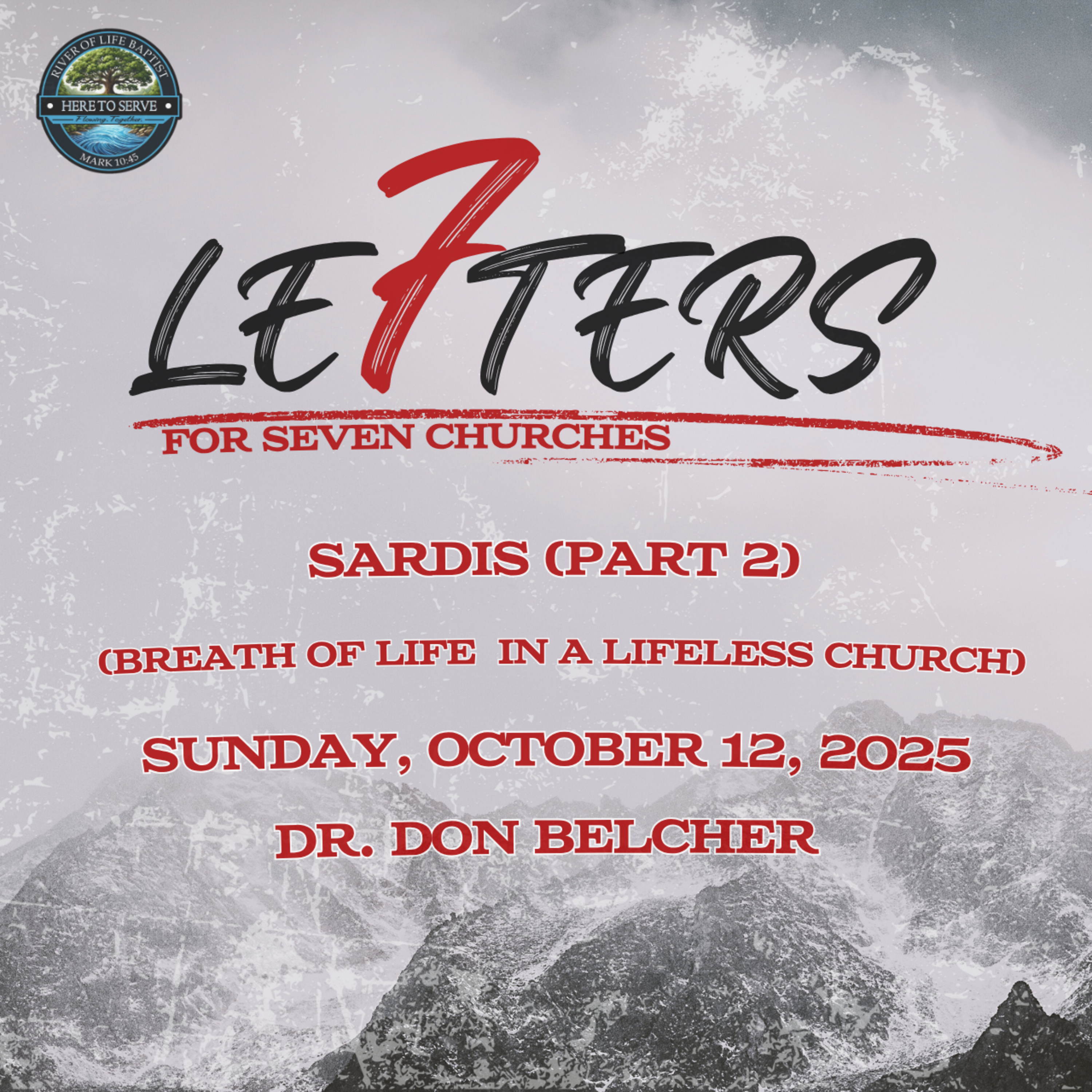 7 Letters for 7 Churches (Sardis) Part 2 episode artwork