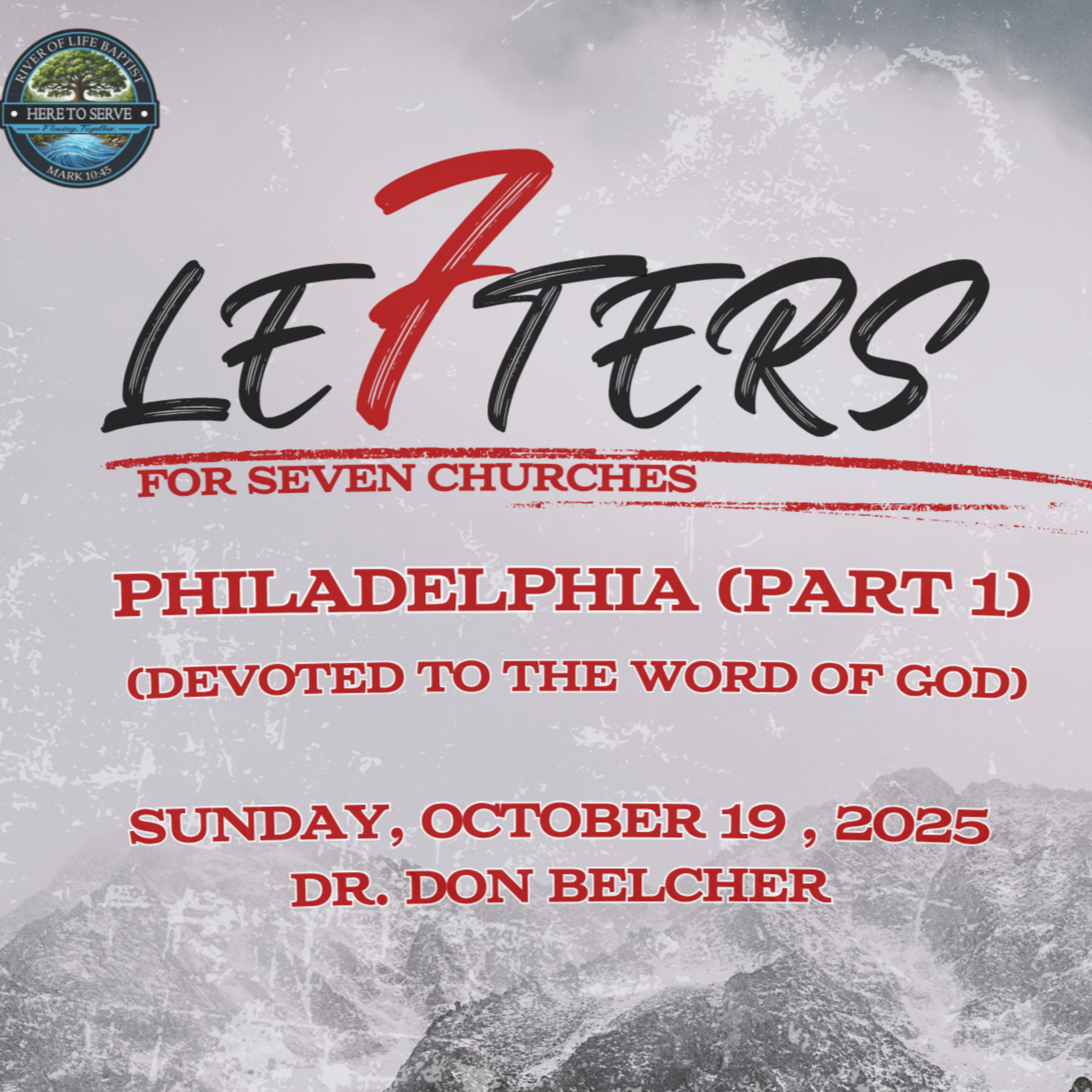 7 Letters for 7 Churches (Philadelphia)  episode artwork