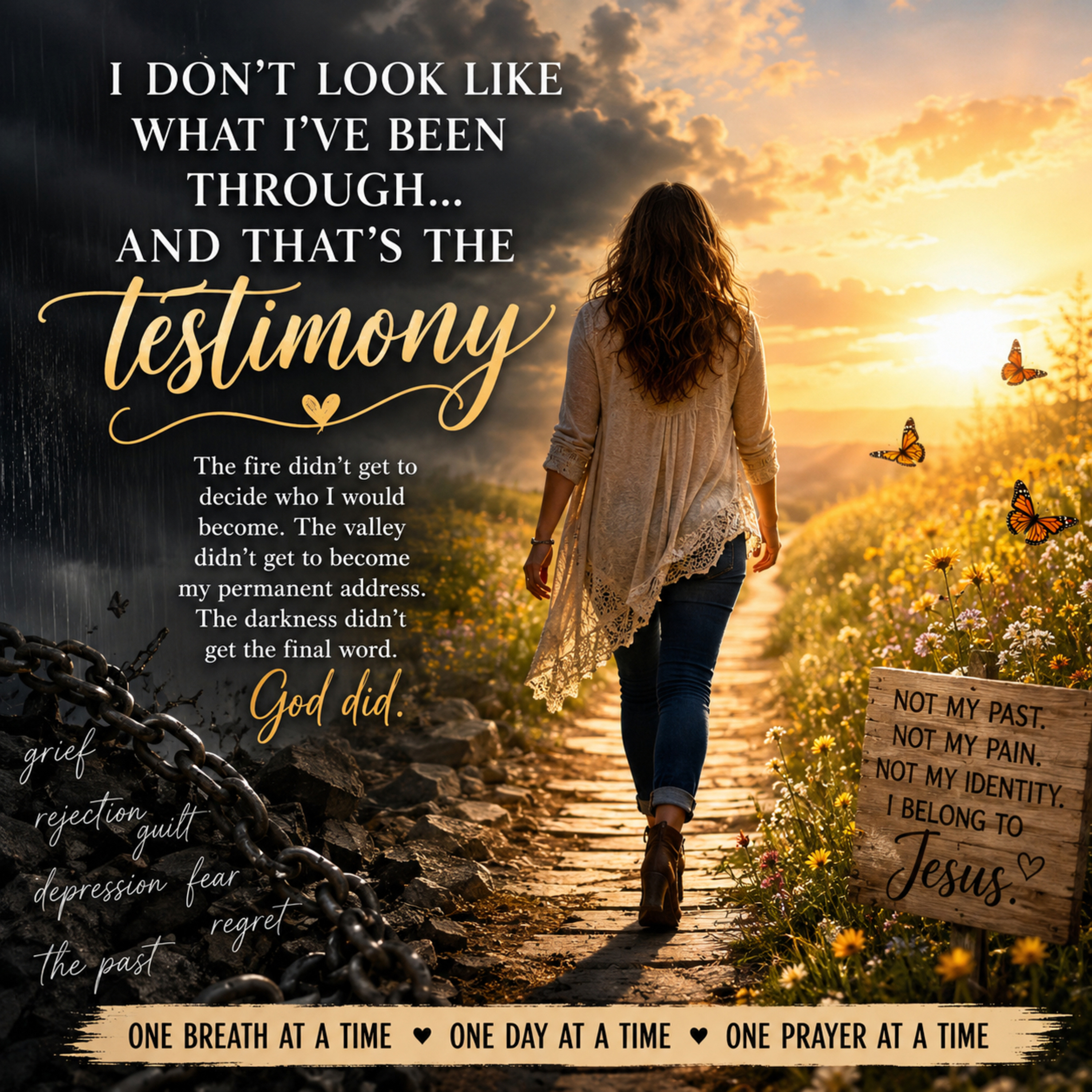 I DON’T LOOK LIKE WHAT I’VE BEEN THROUGH – AND THAT’S THE TESTIMONY episode artwork
