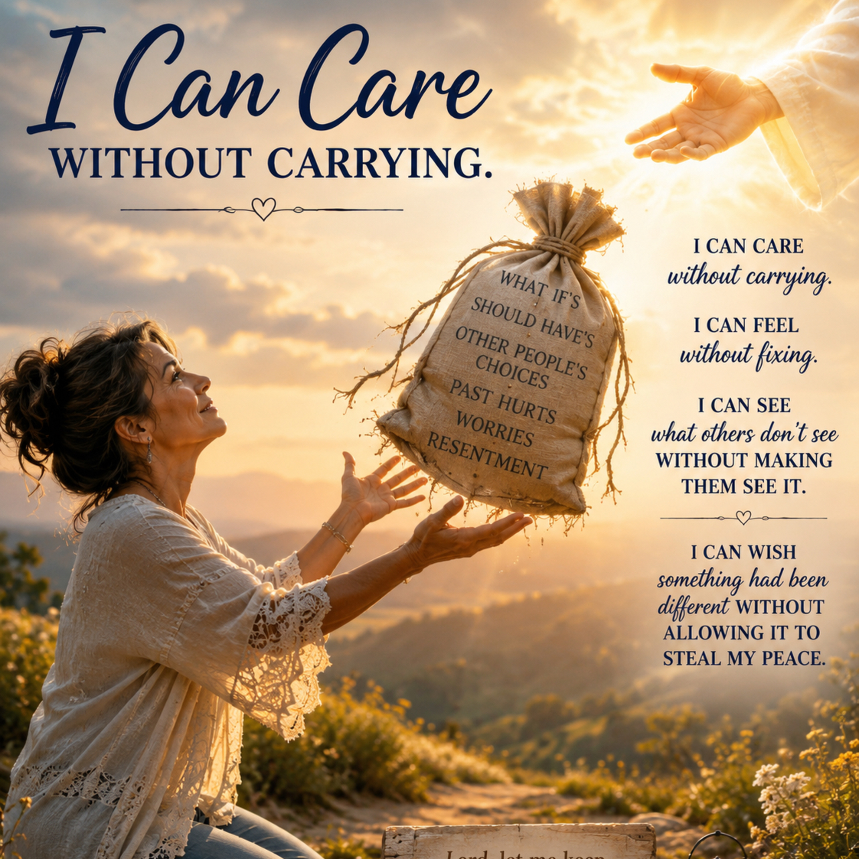 I can care without carrying episode artwork