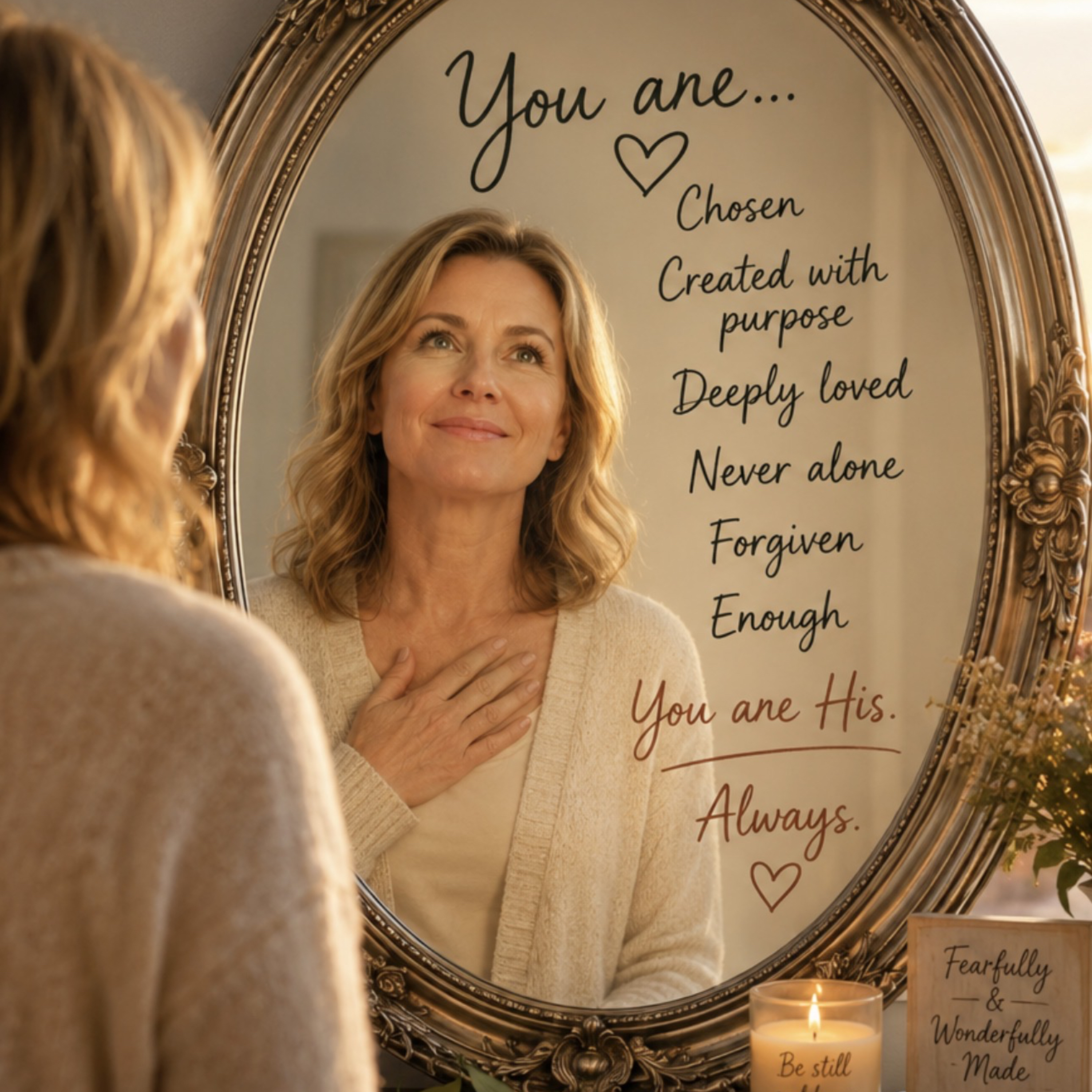 The person on the other side of the mirror episode artwork