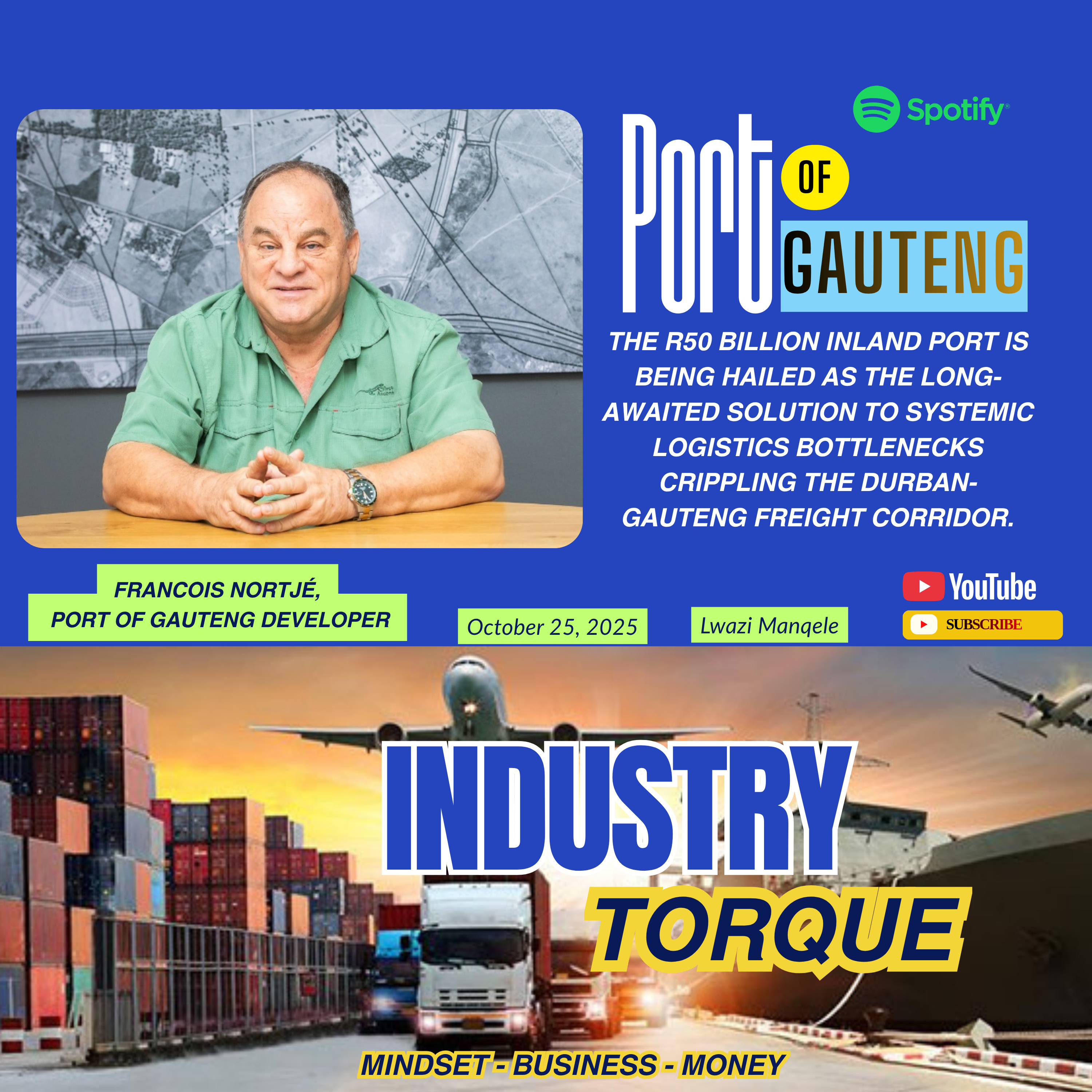 Port of Gauteng White Paper Outlines R50 Billion Plan to Transform SA Logistics episode artwork