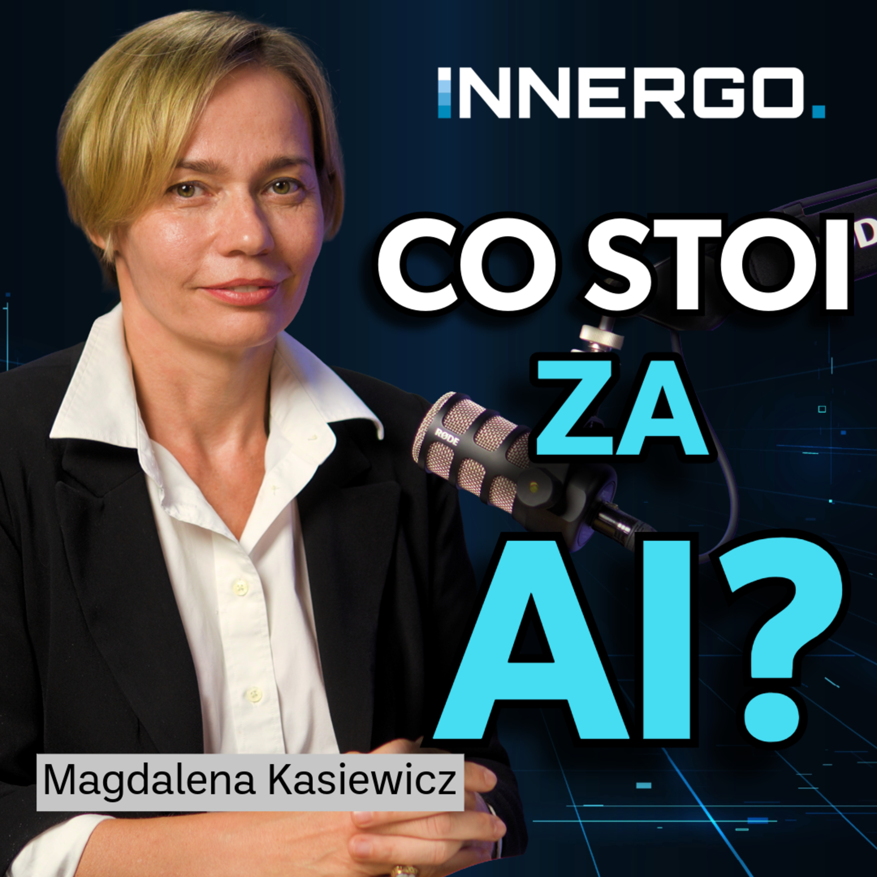 Serwer z GPU to nie strategia AI | Magdalena Kasiewicz (HPE) | #odkrywajINNERGO episode artwork