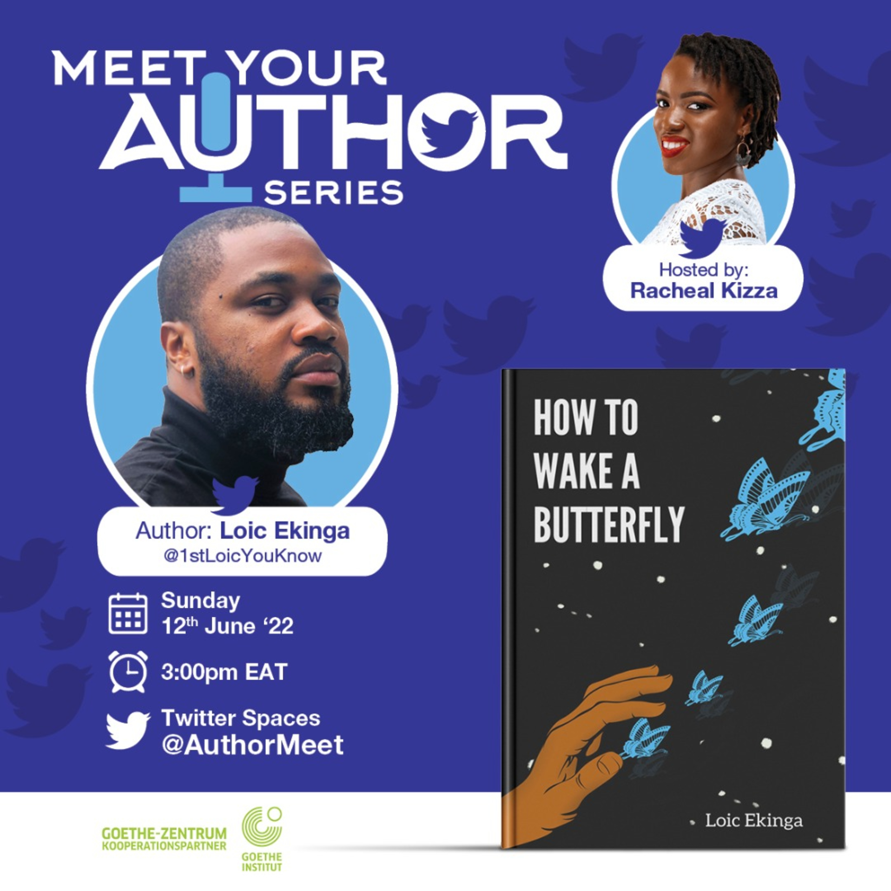 Episode 1: How to Wake A Butterfly with Loic Ekinga from Congo