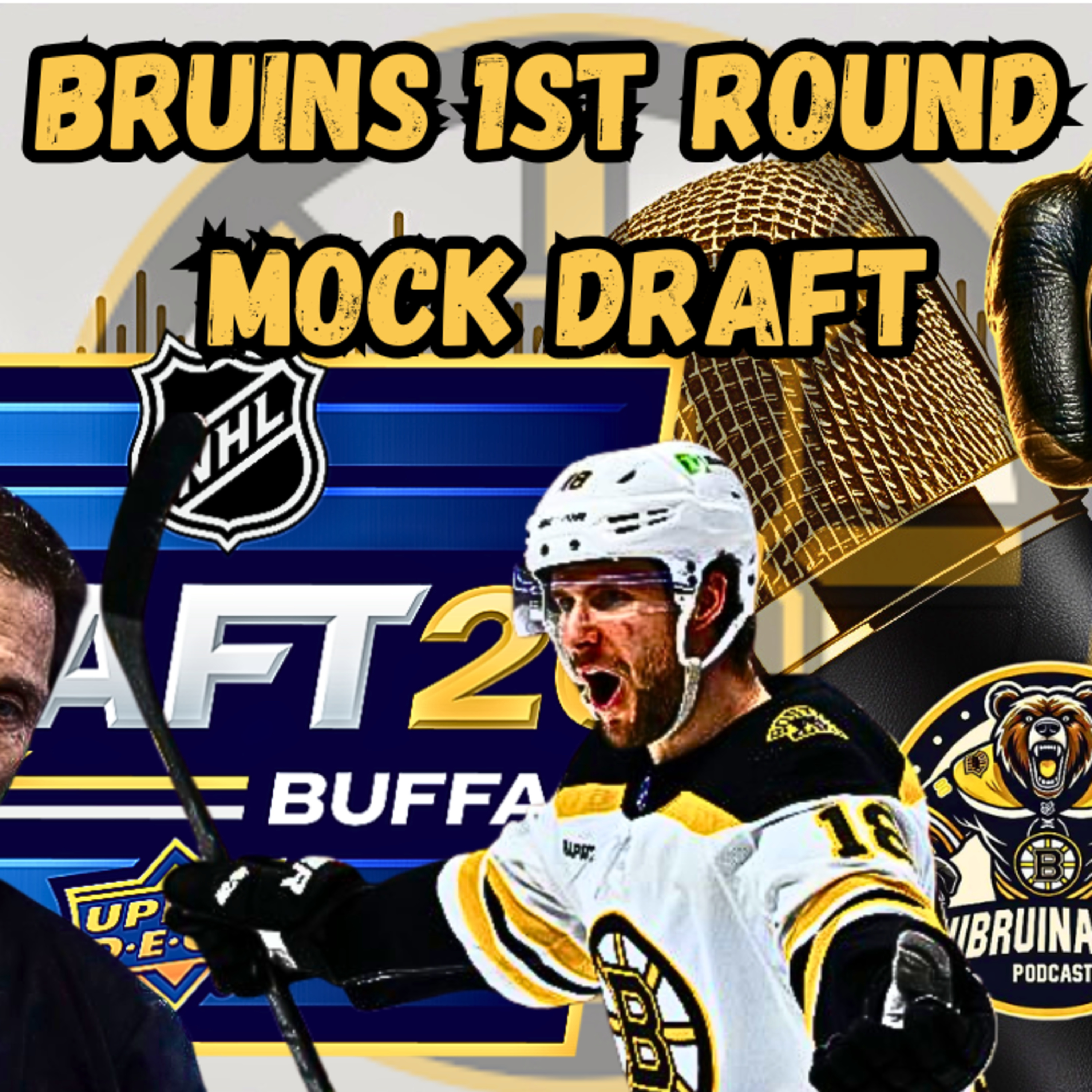 HiBruiNation #79 - Bruins Mock Draft and Bergeron to the Rafters! episode artwork