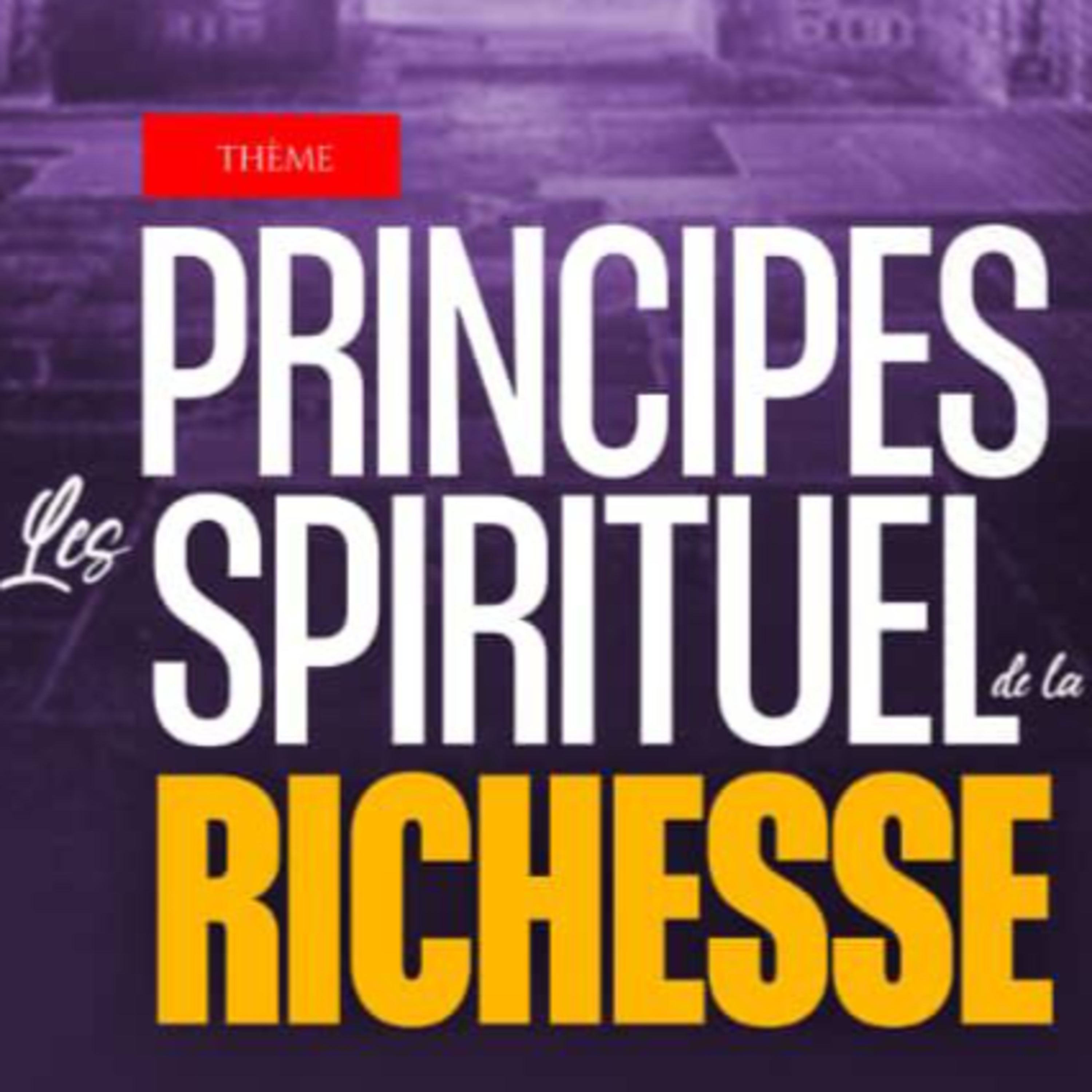 LES PRINCIPES SPIRITUEL DE LA RICHESSE