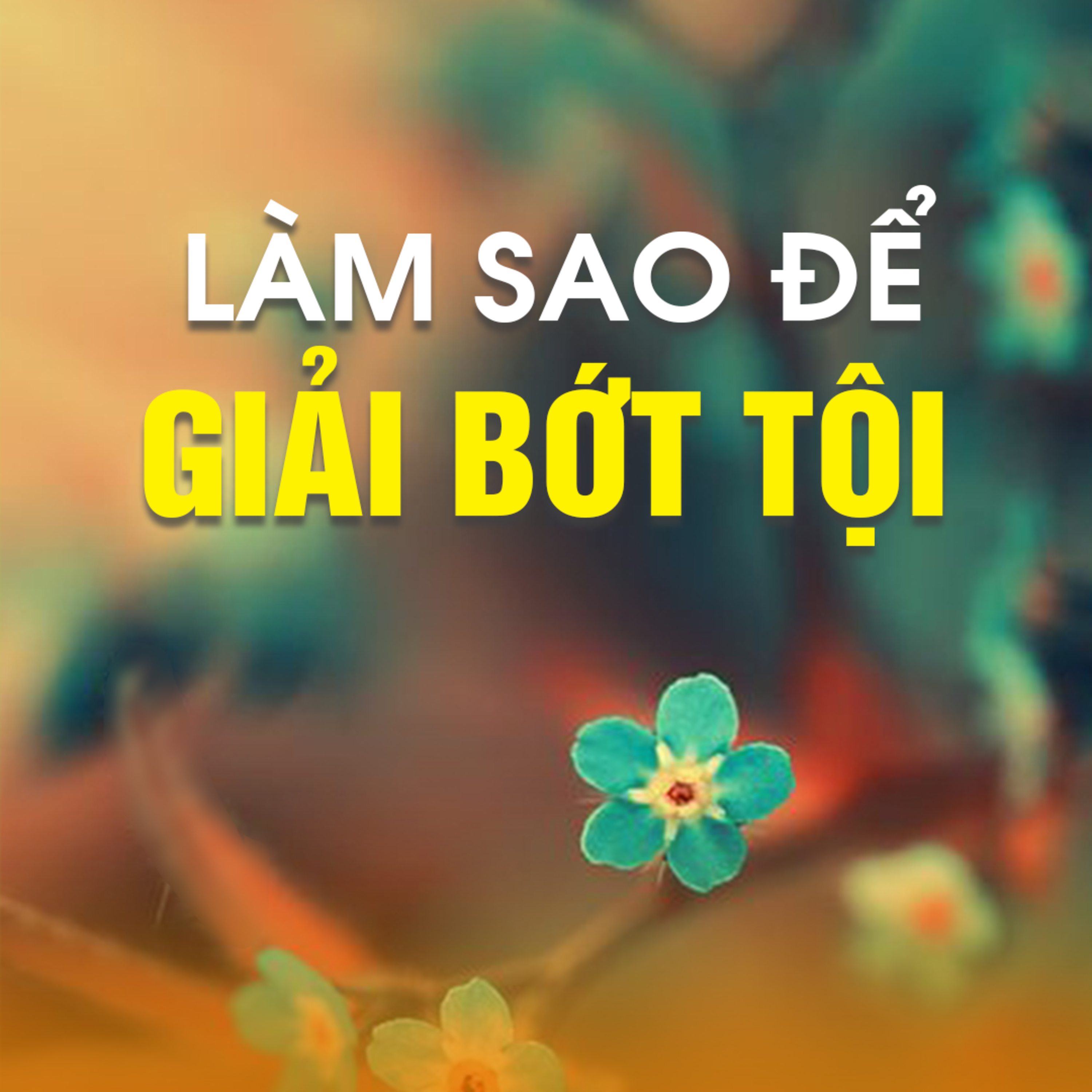 LÀM SAO ĐỂ GIẢI BỚT TỘI 