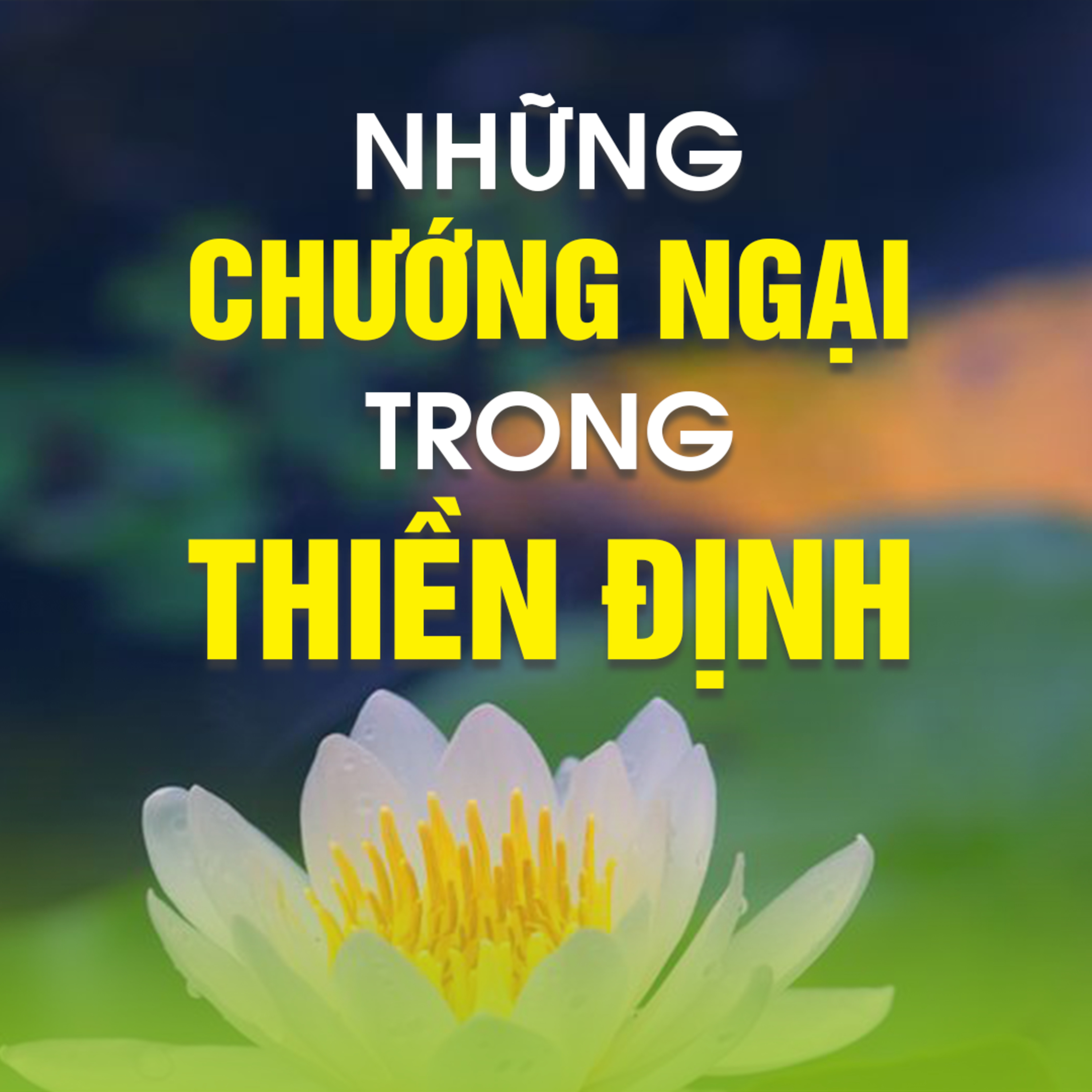 NHỮNG CHƯỚNG NGẠI TRONG THIỀN ĐỊNH A