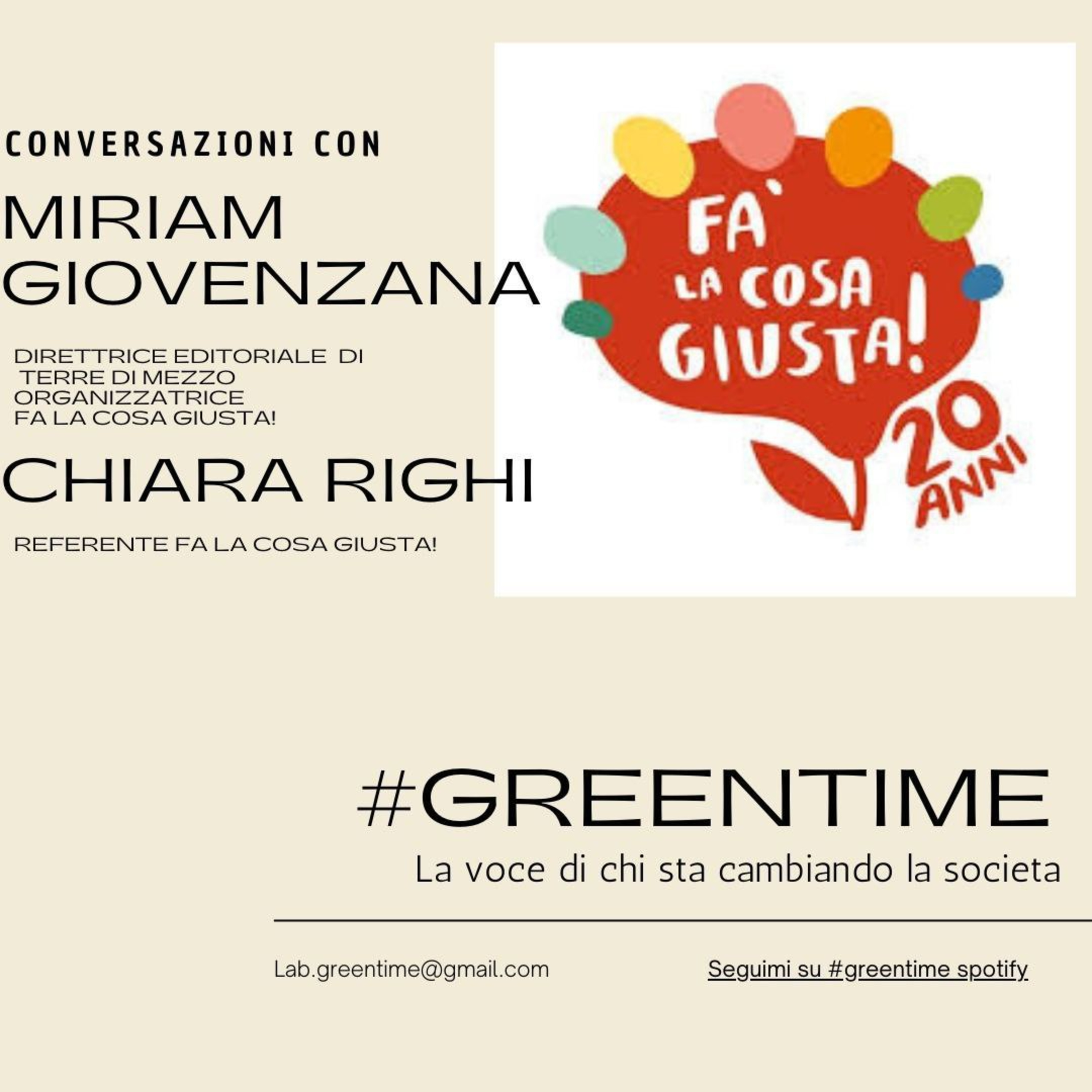 GreentimelabLa voce di chi cambia la società