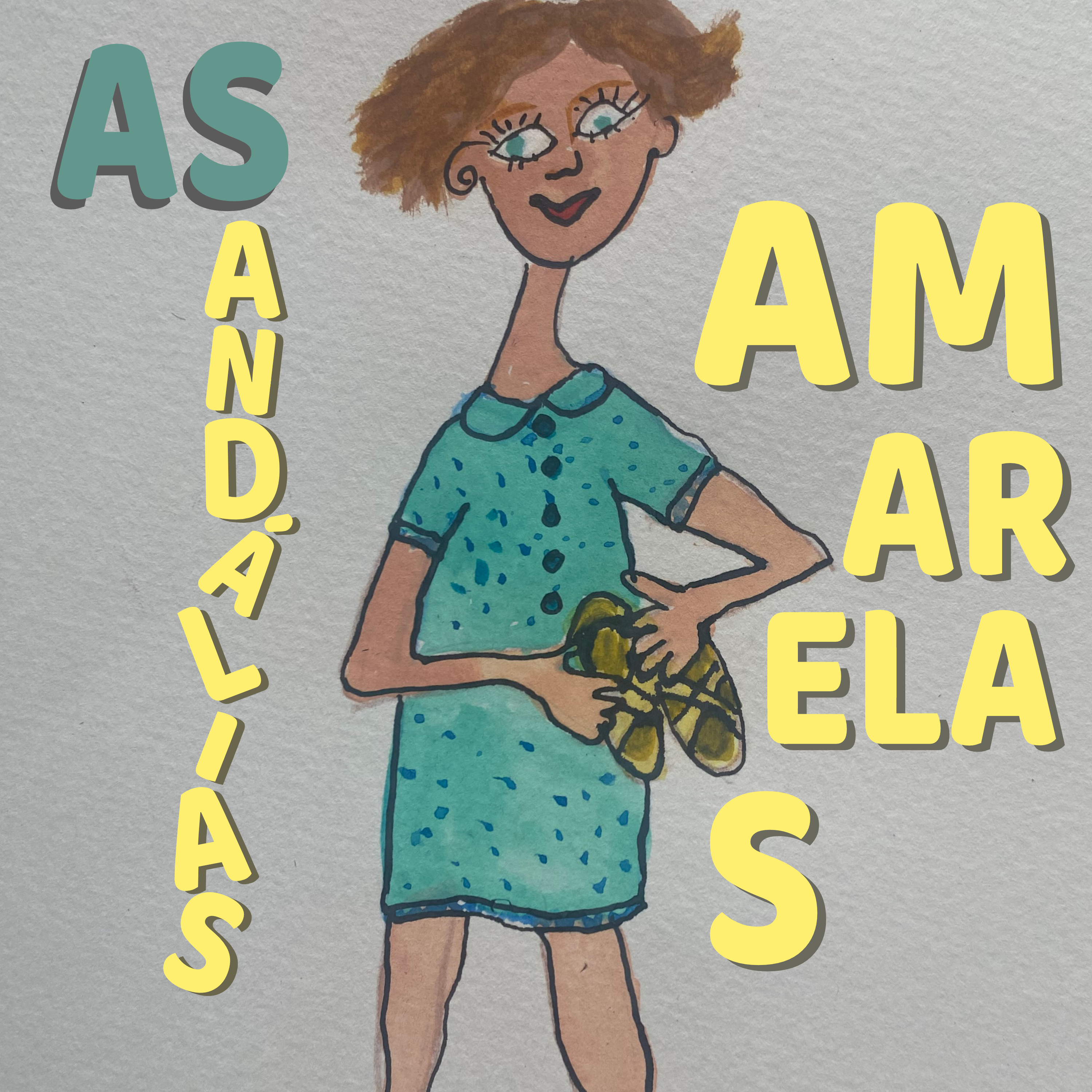 As sandálias amarelas