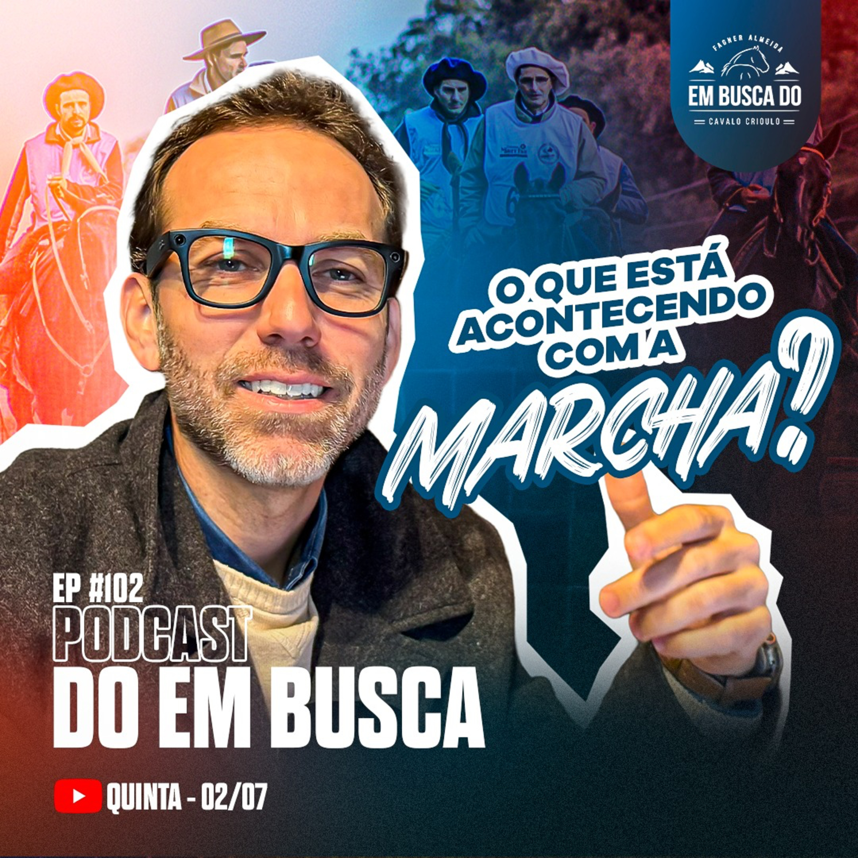 #102 - O que está acontecendo com a Marcha? | Podcast Do Em Busca episode artwork