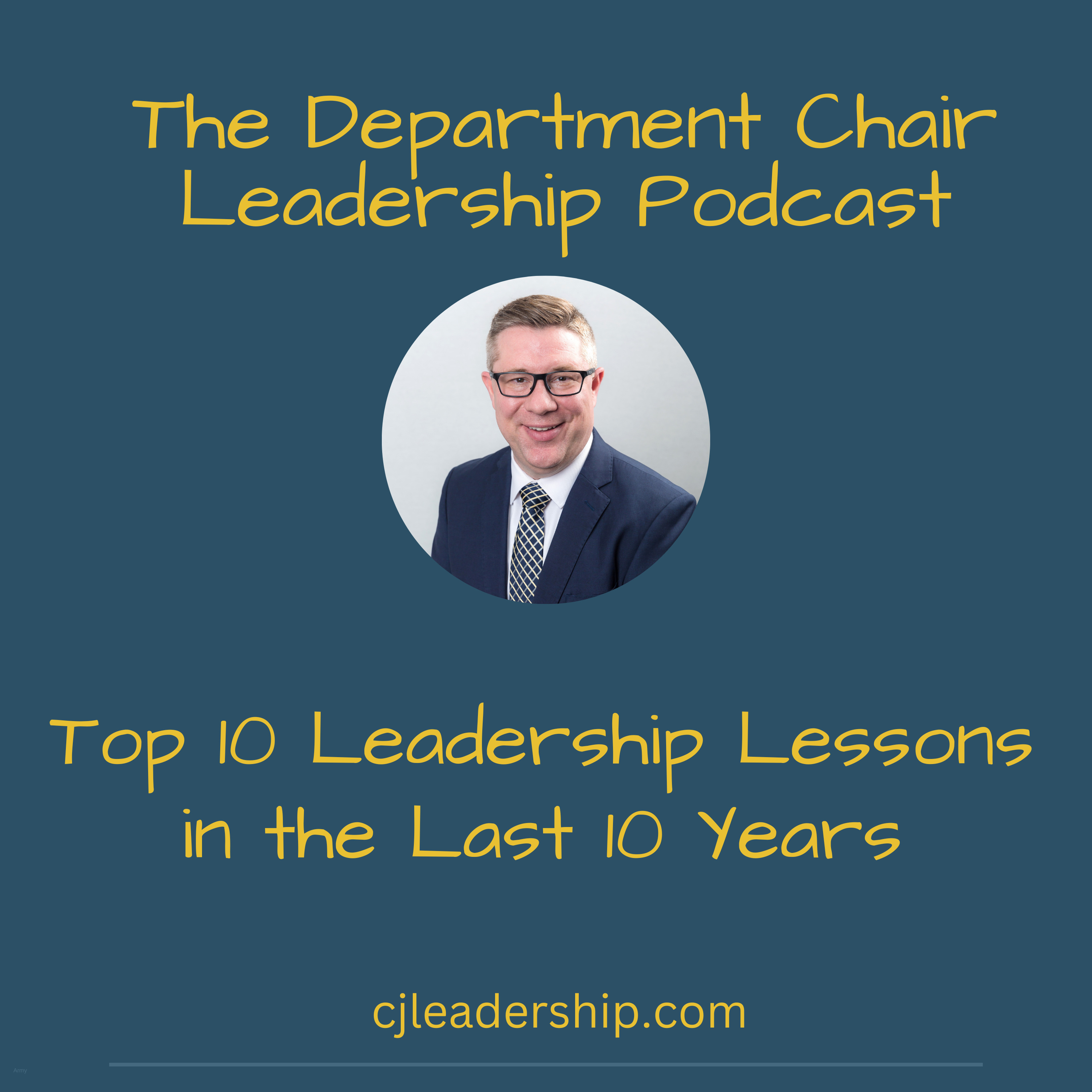 Top 10 Leadership Lessons in 10 Years episode artwork