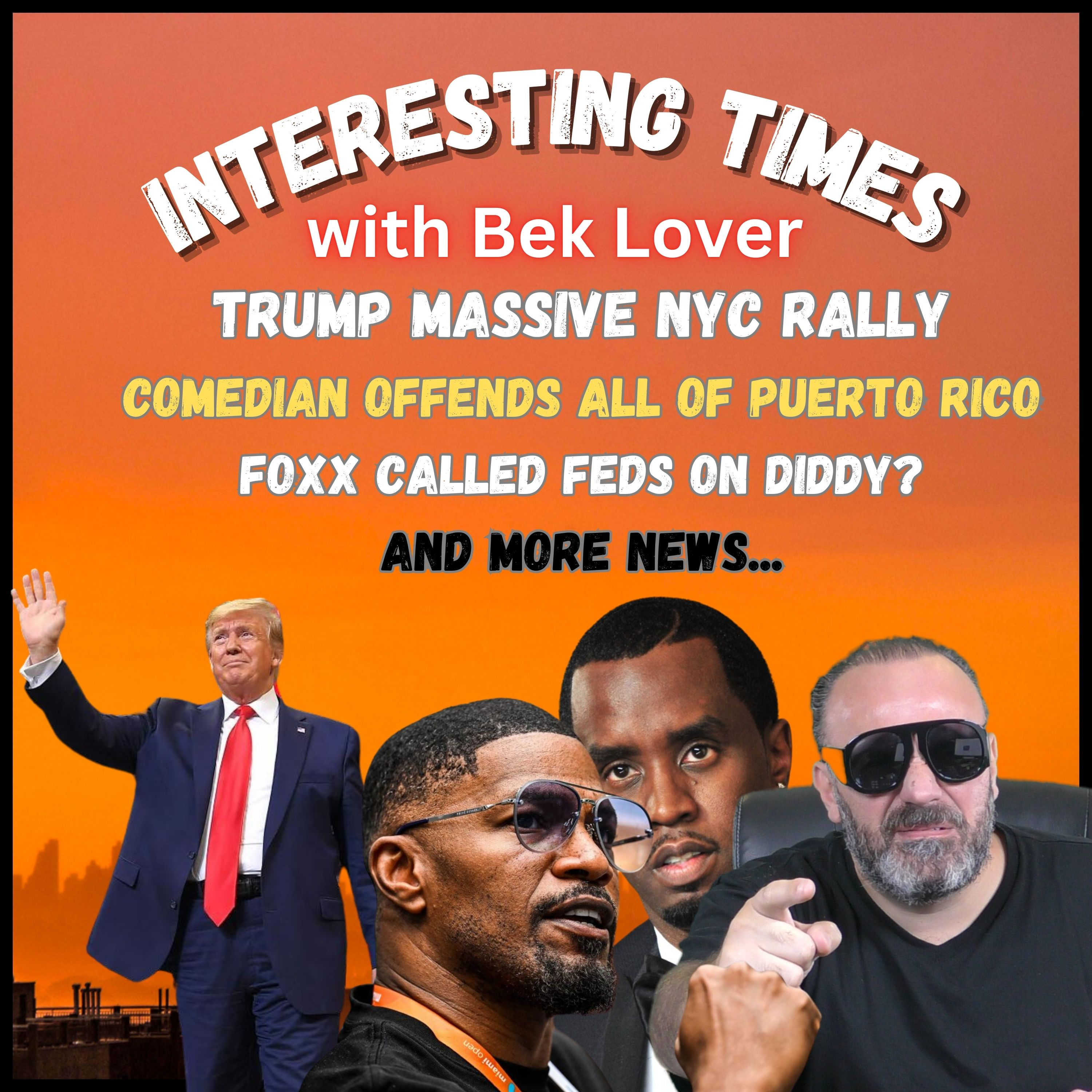 Trump Loses Latino Voters From Horrible Comedian Jokes and more strange news... episode artwork