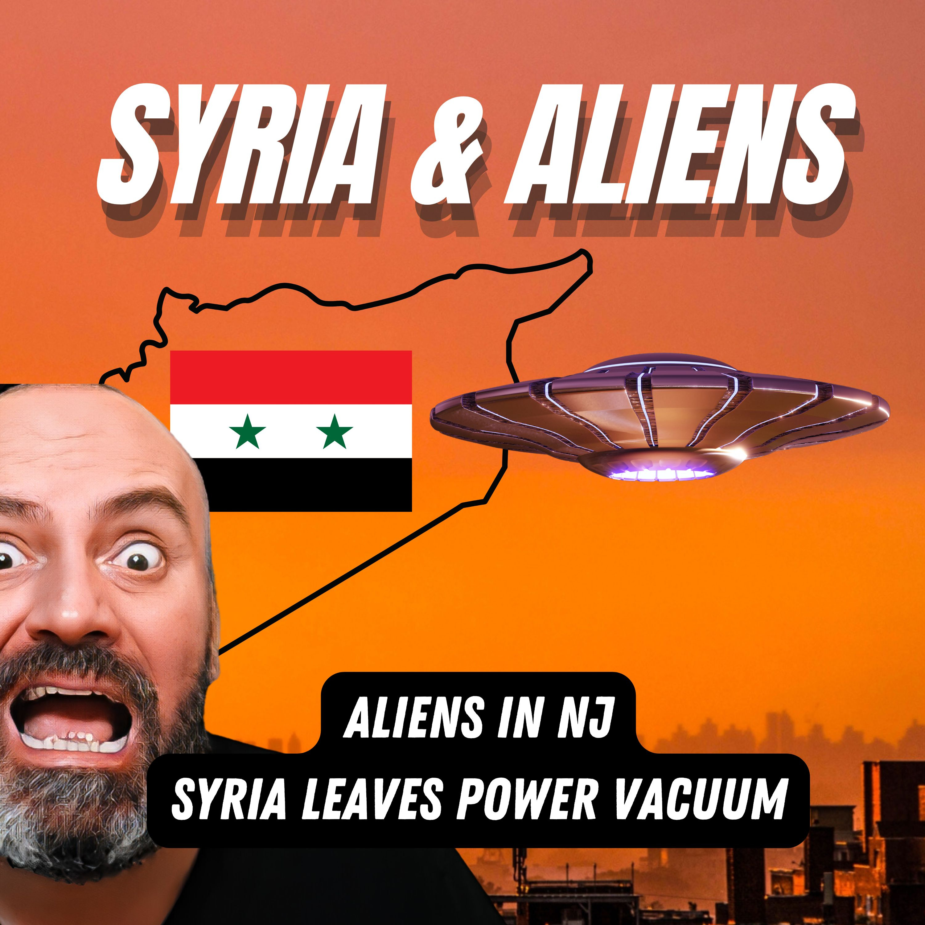 Syria Has Fallen! Now What? Drones All Over NJ & More Strange News! episode artwork
