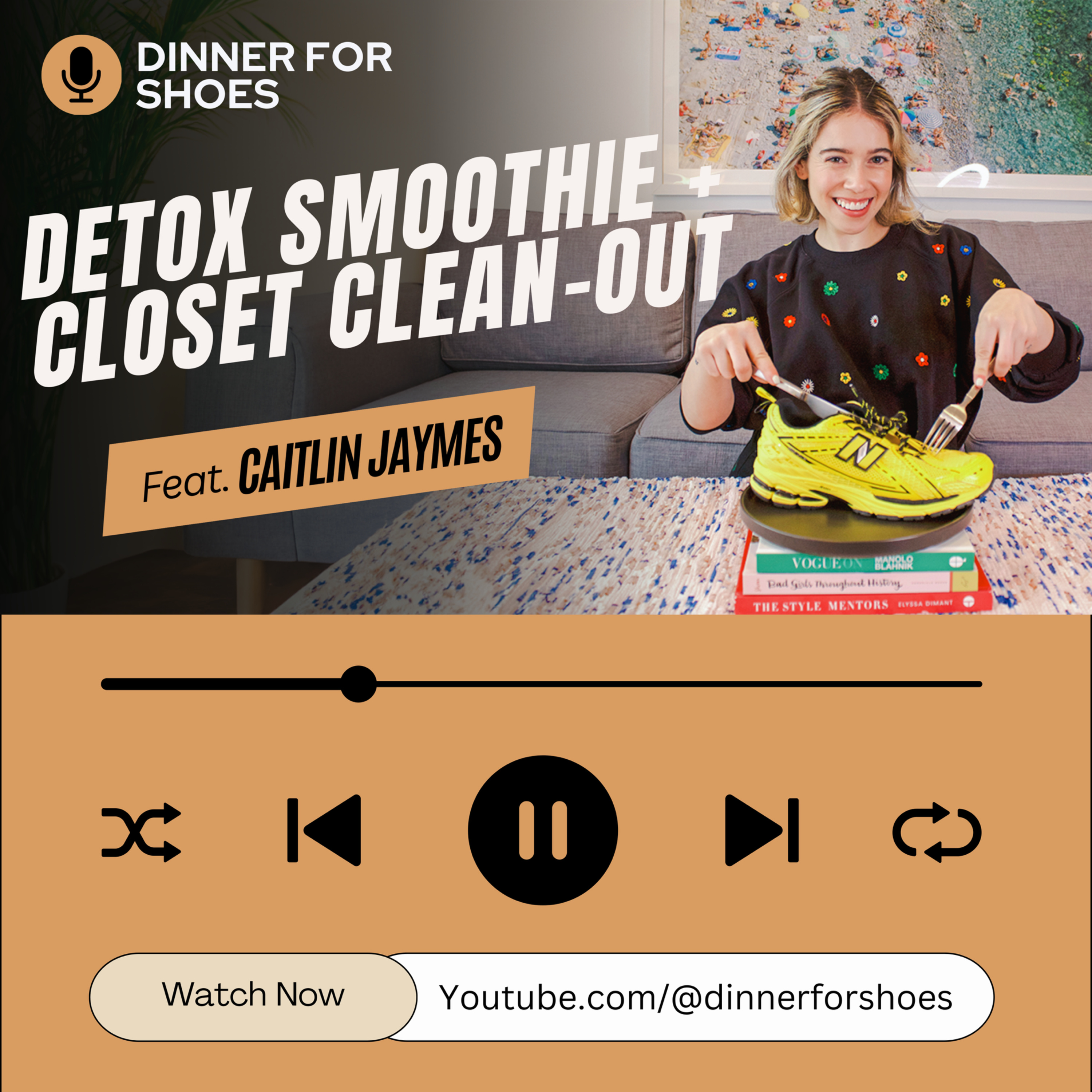 Closet Clean-Out Tips: A Stylist’s Guide to Decluttering | Dinner for Shoes episode artwork