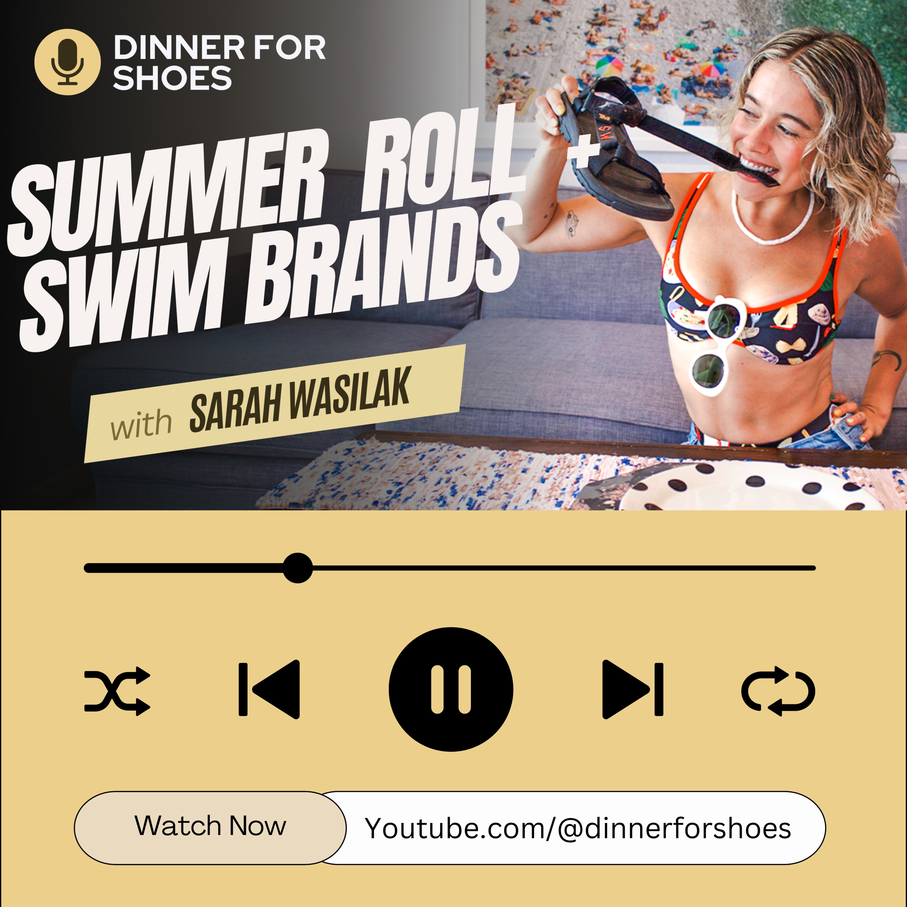 Swimwear Trends: Inclusive + Sustainable Brands ft. OOKIOH & Oceanus | Dinner for Shoes episode artwork