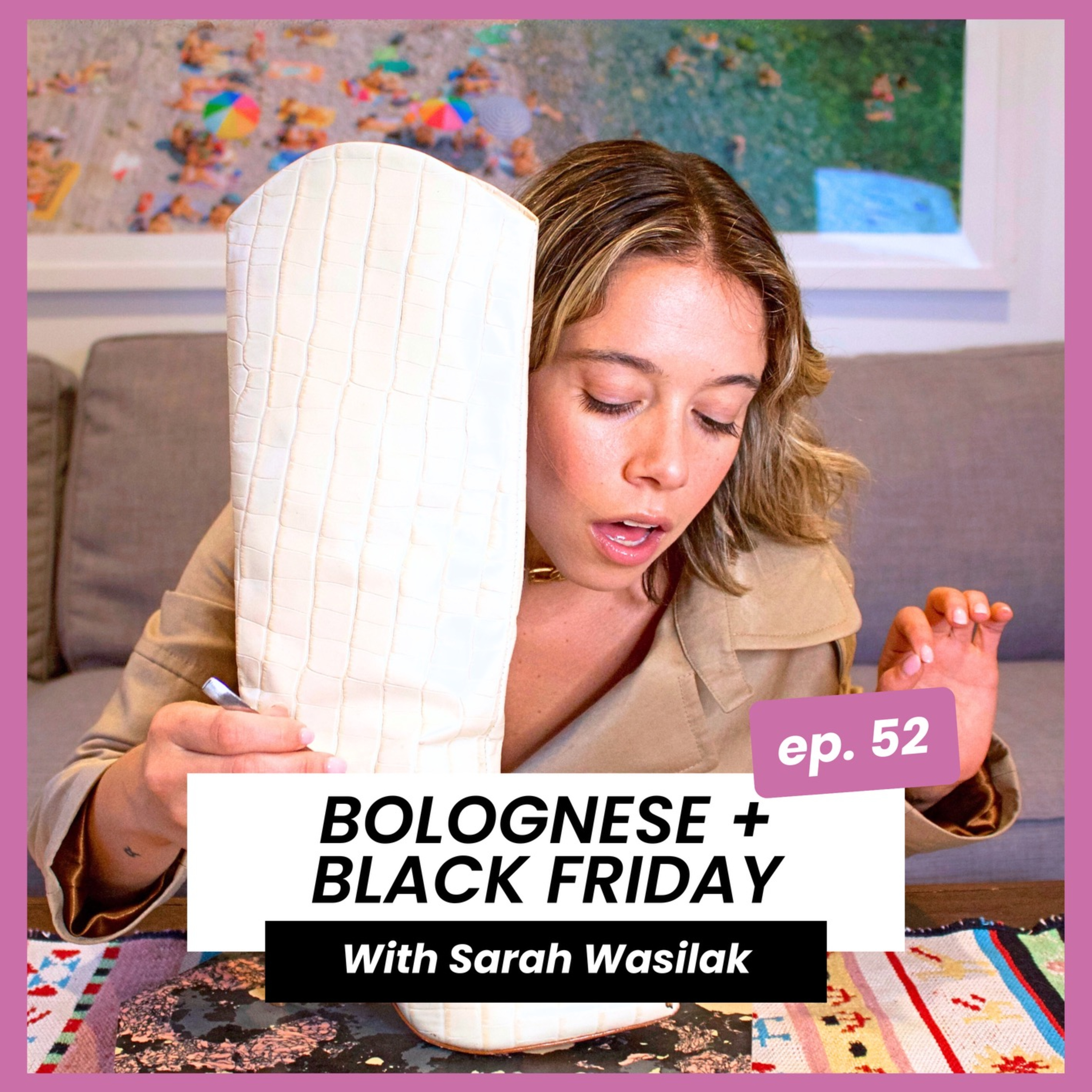 Black Friday and Cyber Monday + Wedding Wardrobe Tips With Risa Kostis | Dinner for Shoes episode artwork