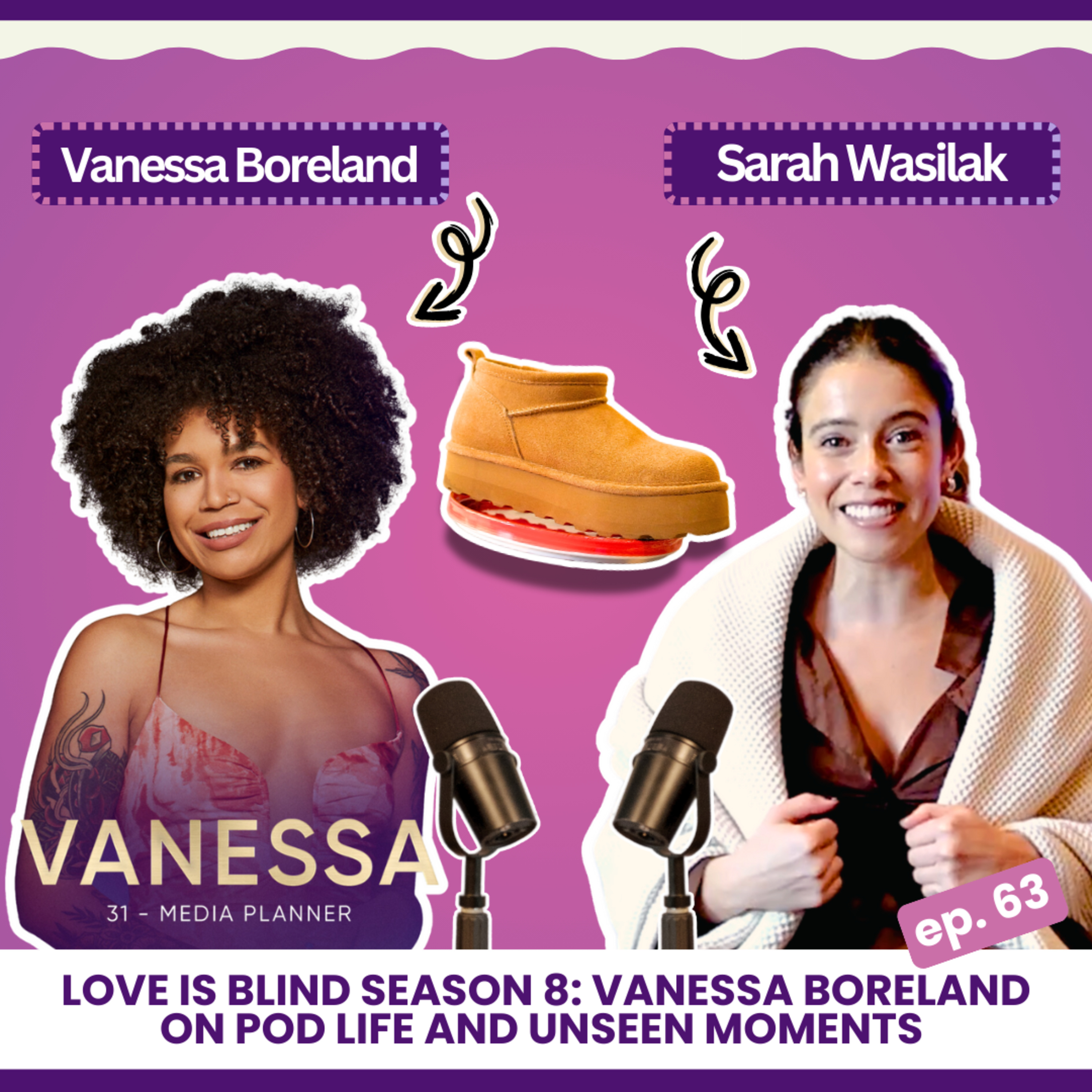 Love Is Blind Season 8: Vanessa Boreland on Pod Life + Unseen Moments | Dinner for Shoes episode artwork