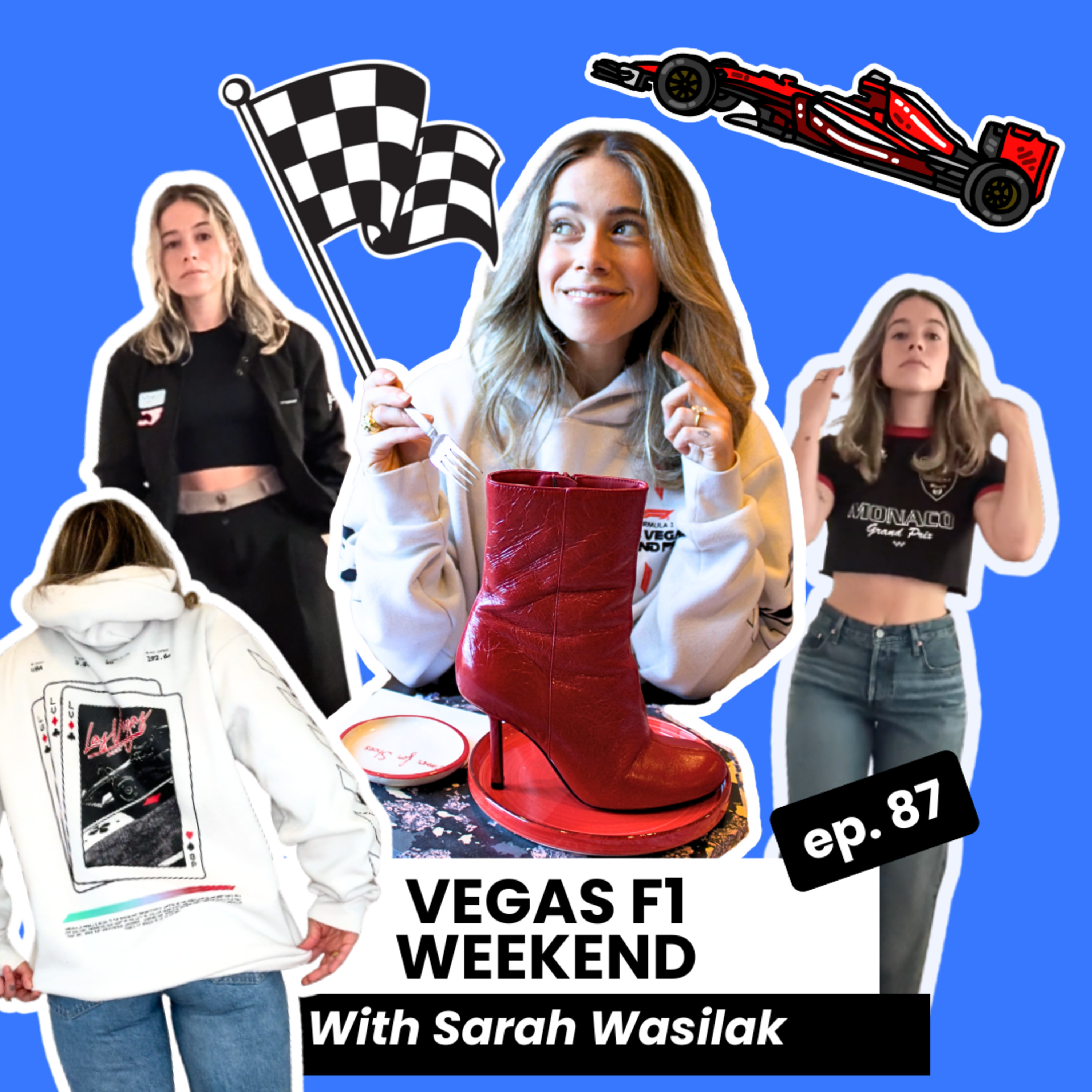 My Las Vegas Grand Prix Weekend: Fashion, Food & F1 Magic | Dinner for Shoes episode artwork