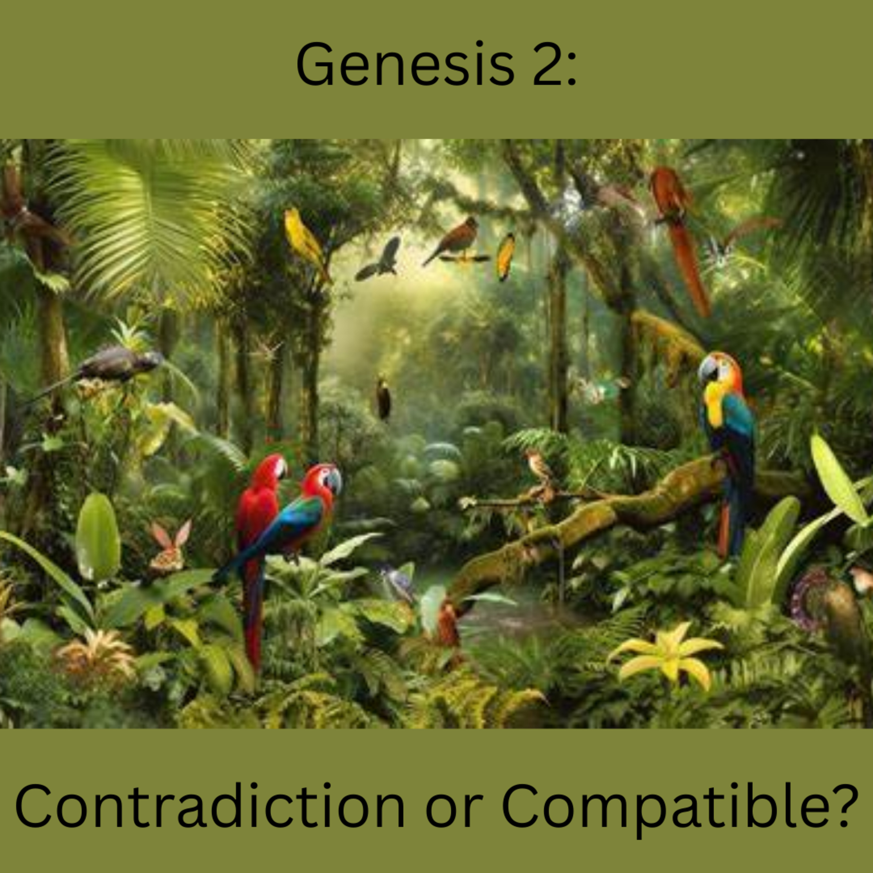 Ep. 15 Genesis 2: Contradiction or Compatible?  episode artwork