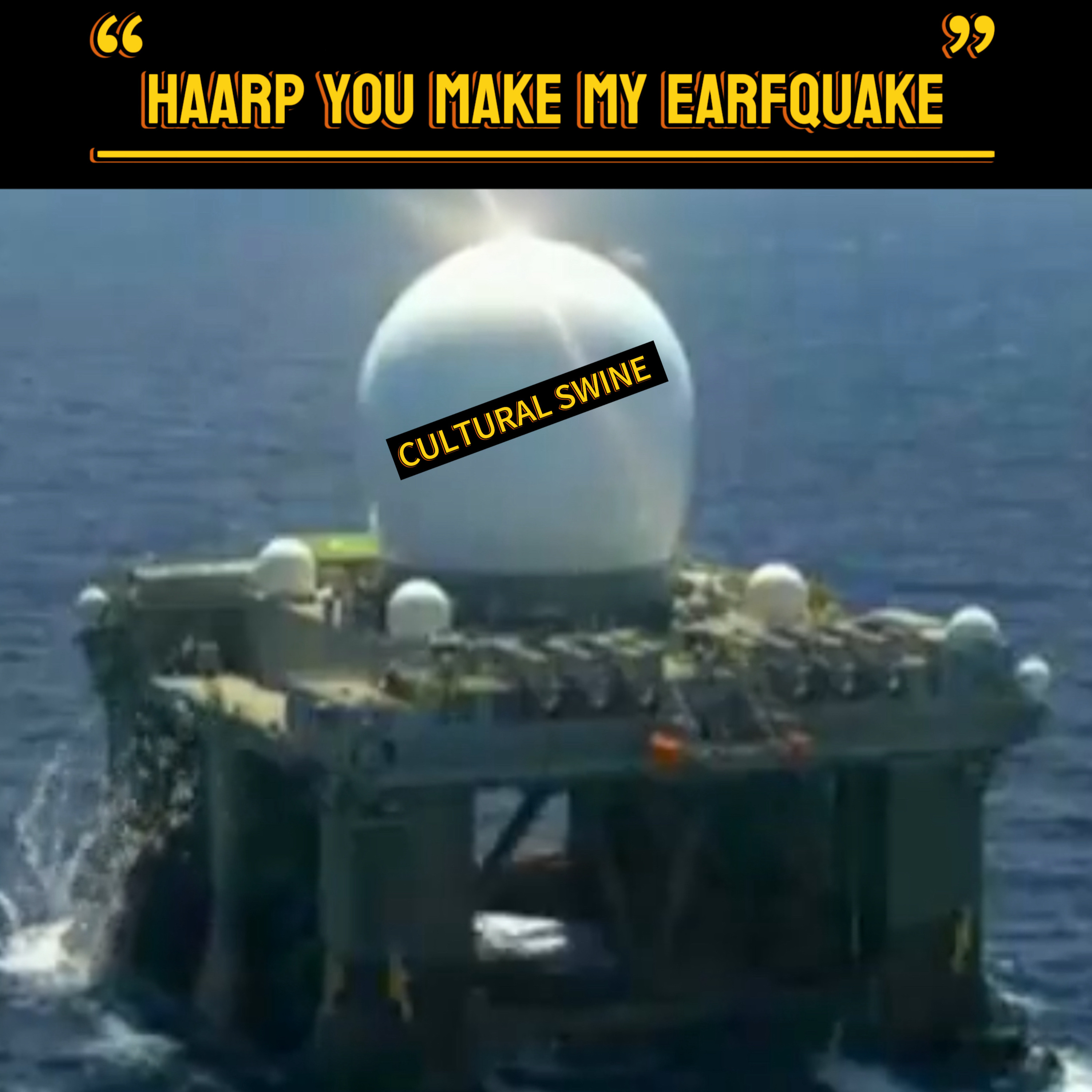 HAARP makes my EARFQUAKE episode artwork