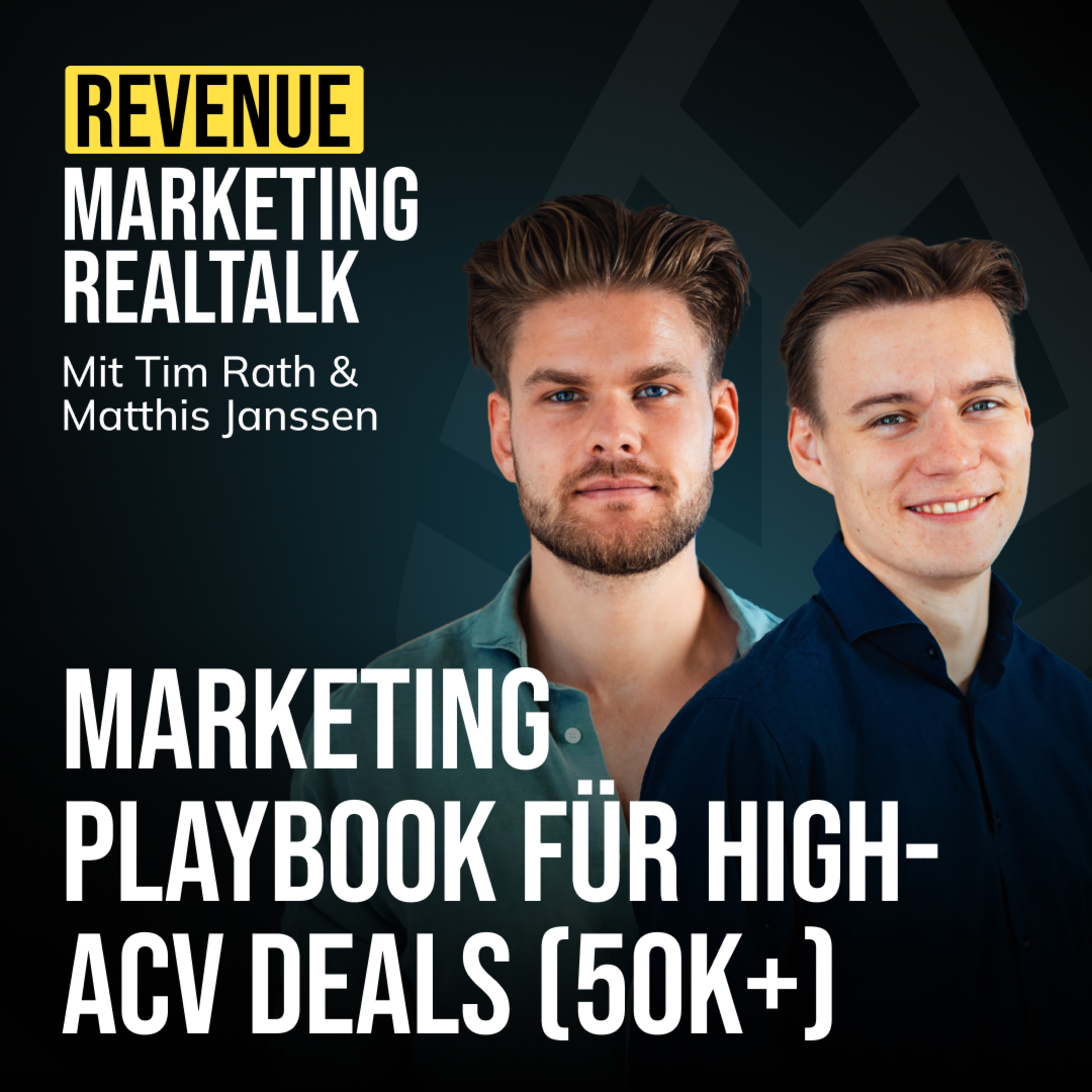 #85 Marketing Playbook für High-ACV Deals (50K+) episode artwork