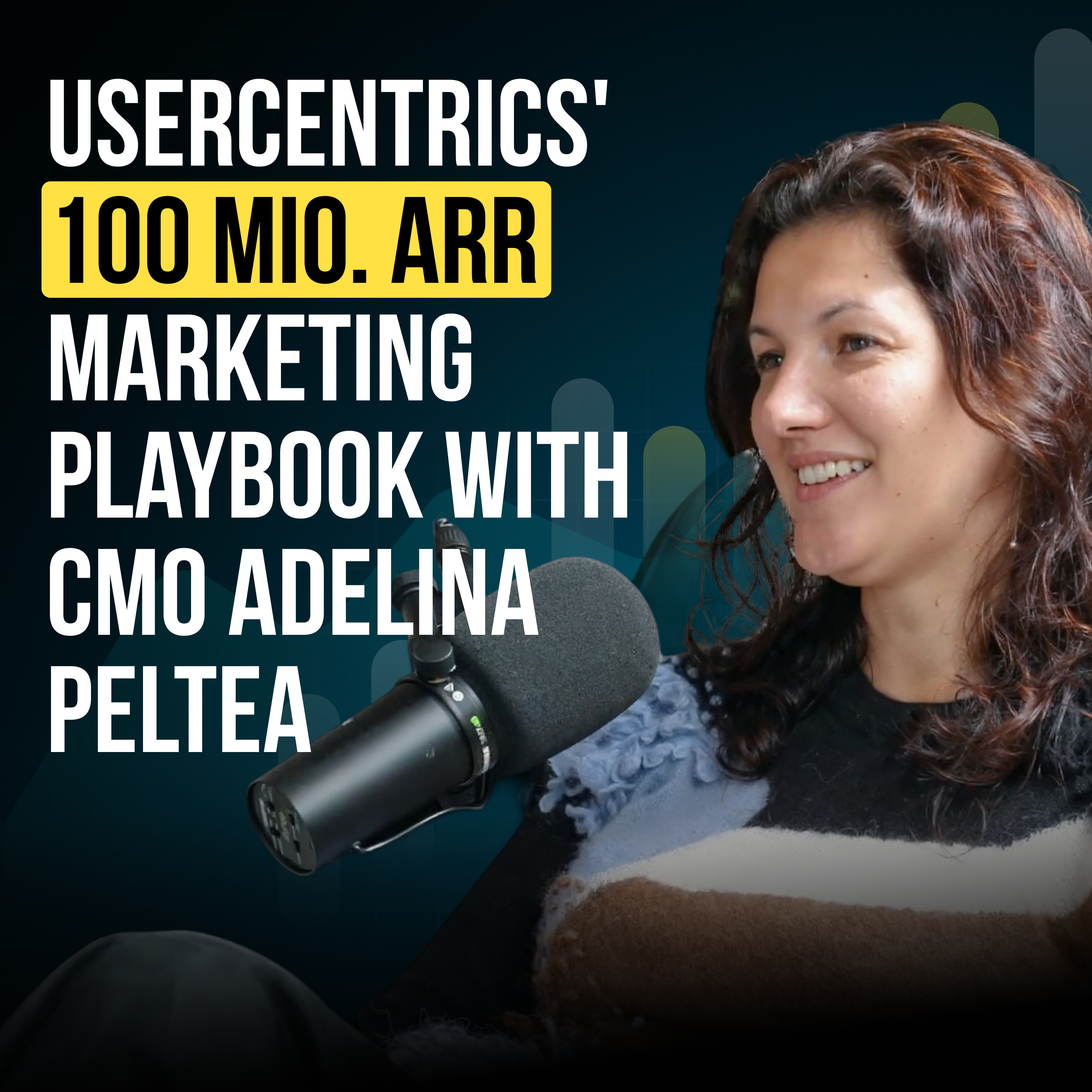 #100 Usercentrics' 100M ARR marketing playbook with CMO Adelina Peltea