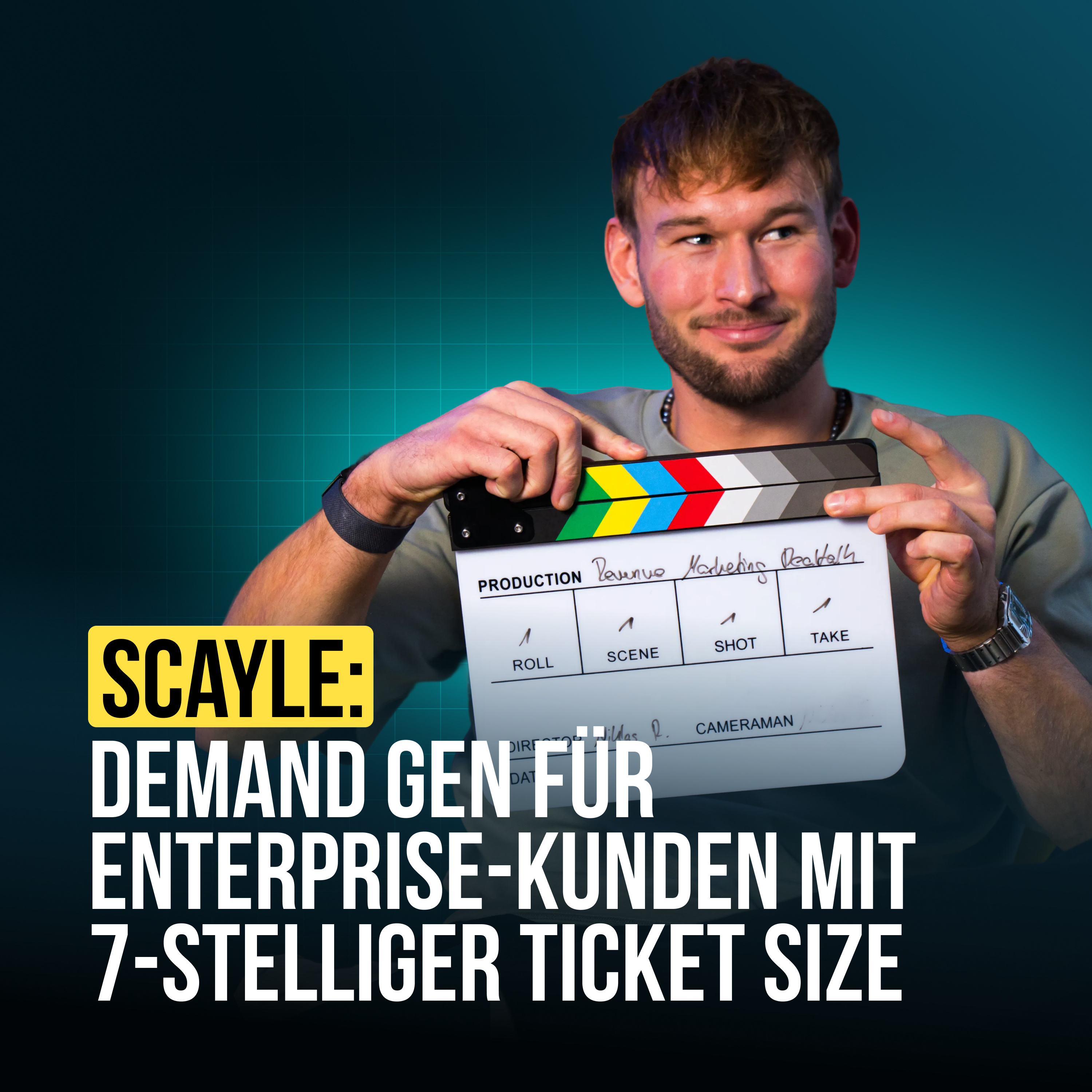 #109 SCAYLE: Demand Gen für Enterprise-Kunden mit 7-stelliger Ticket Size