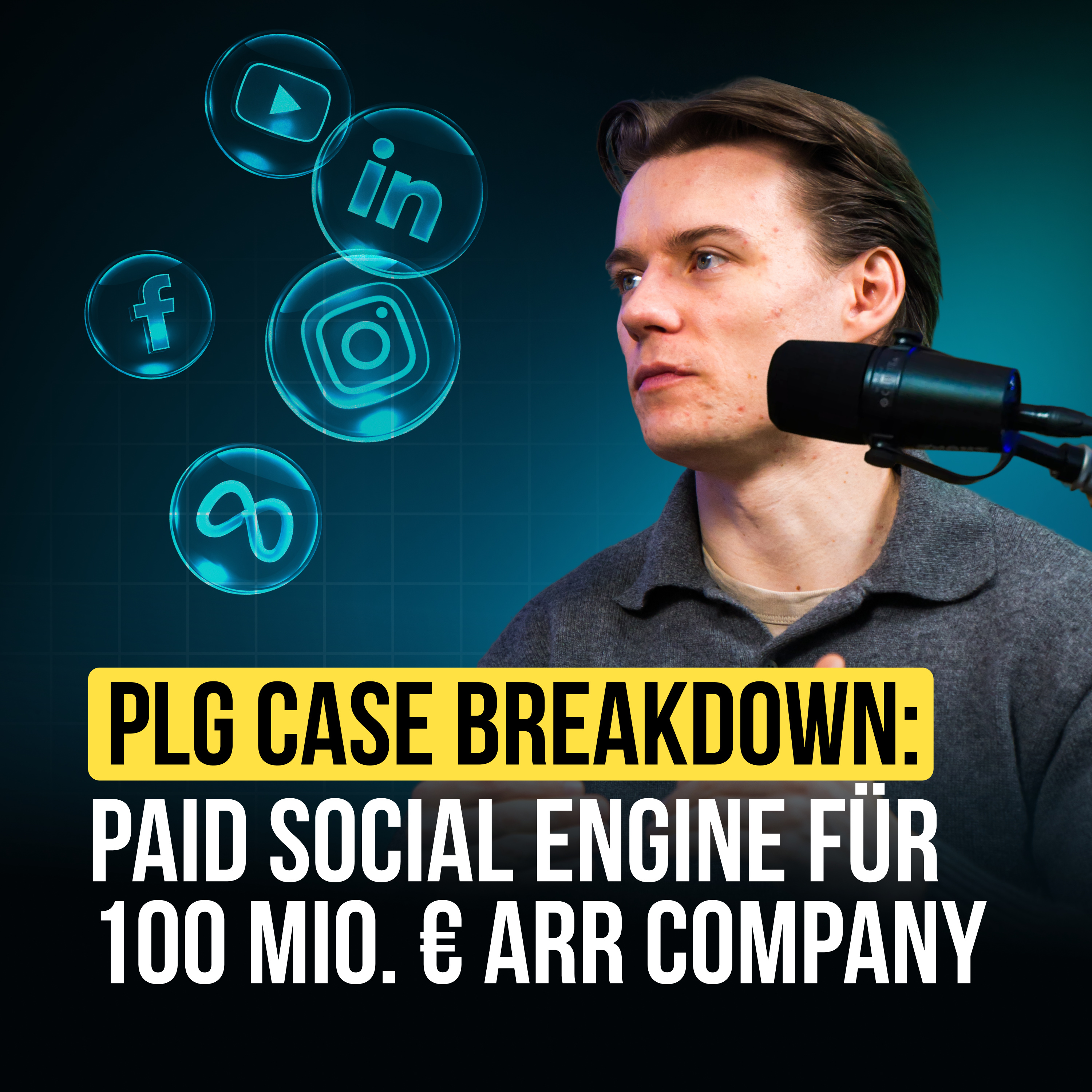#115 PLG Case Breakdown: Skalierbare Paid Social Engine für 100 Mio. € ARR Company