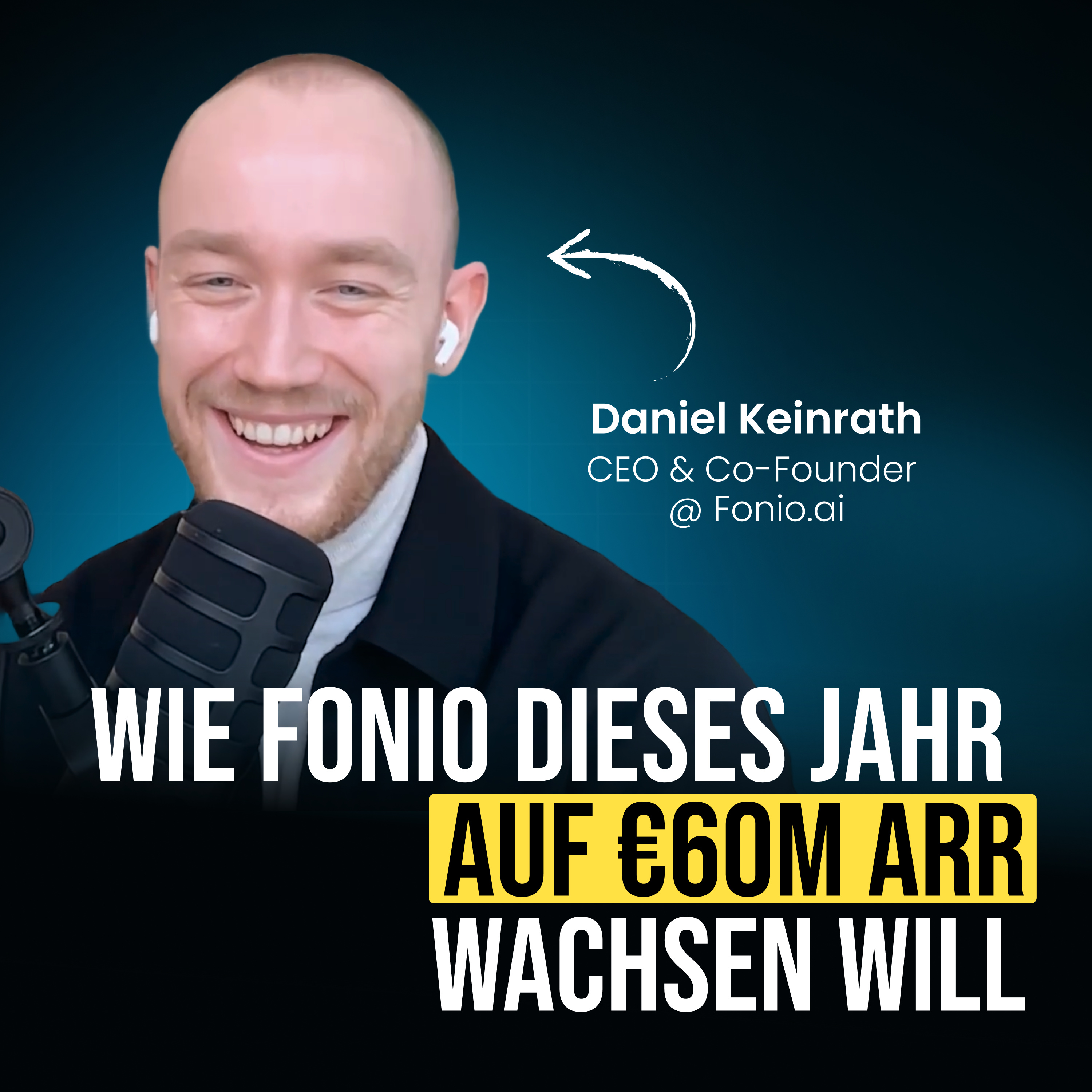 #116 Wie Fonio dieses Jahr auf €60M ARR wachsen will (mit Daniel Keinrath) episode artwork