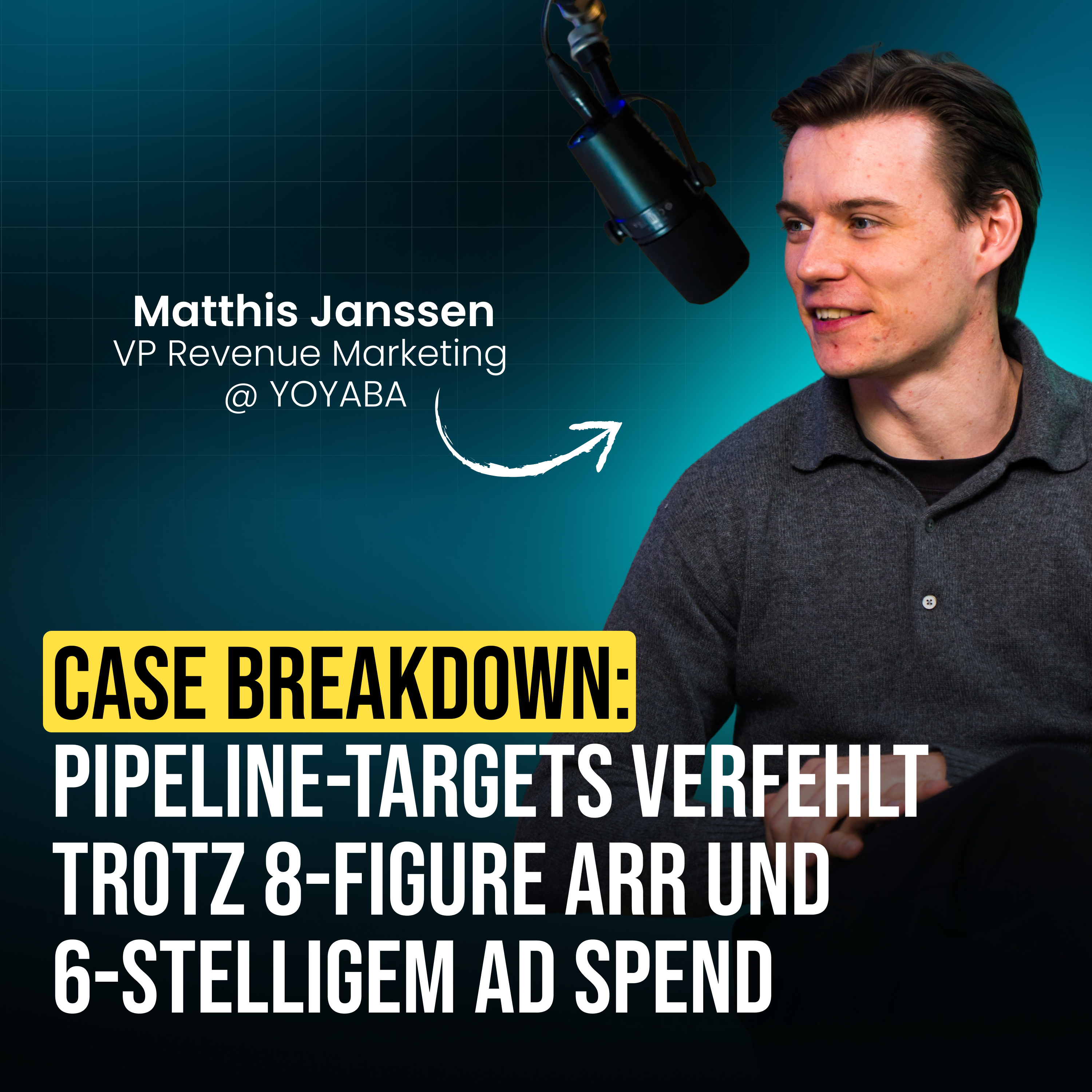 #119 SLG Case Breakdown: 8-figure-ARR, 6-stelliger Spend, Pipeline-Ziele verfehlt? Das ist die Lösung. episode artwork