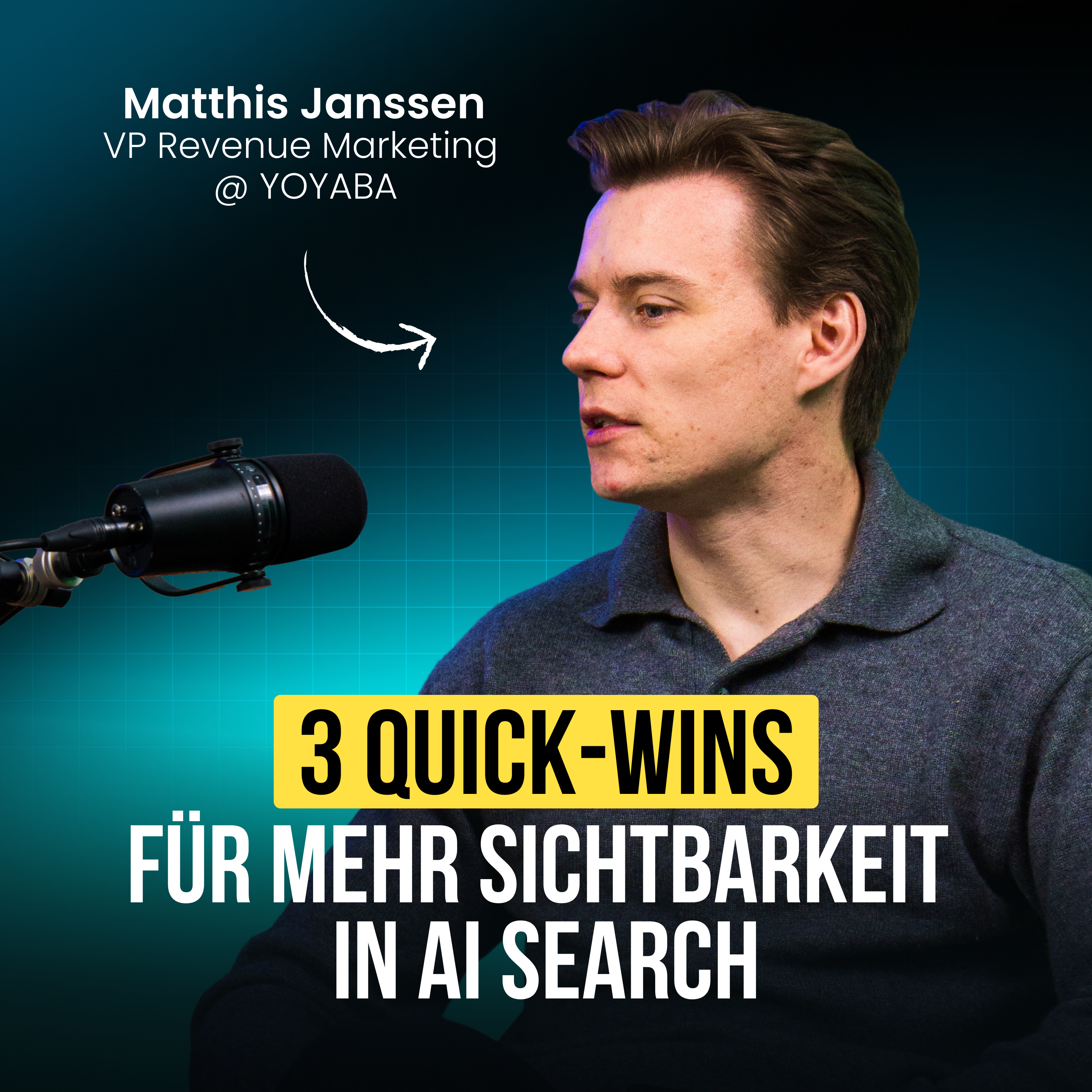 #124 3 Quick-Wins für mehr Sichtbarkeit in AI Search (mit Matthis Janssen) episode artwork