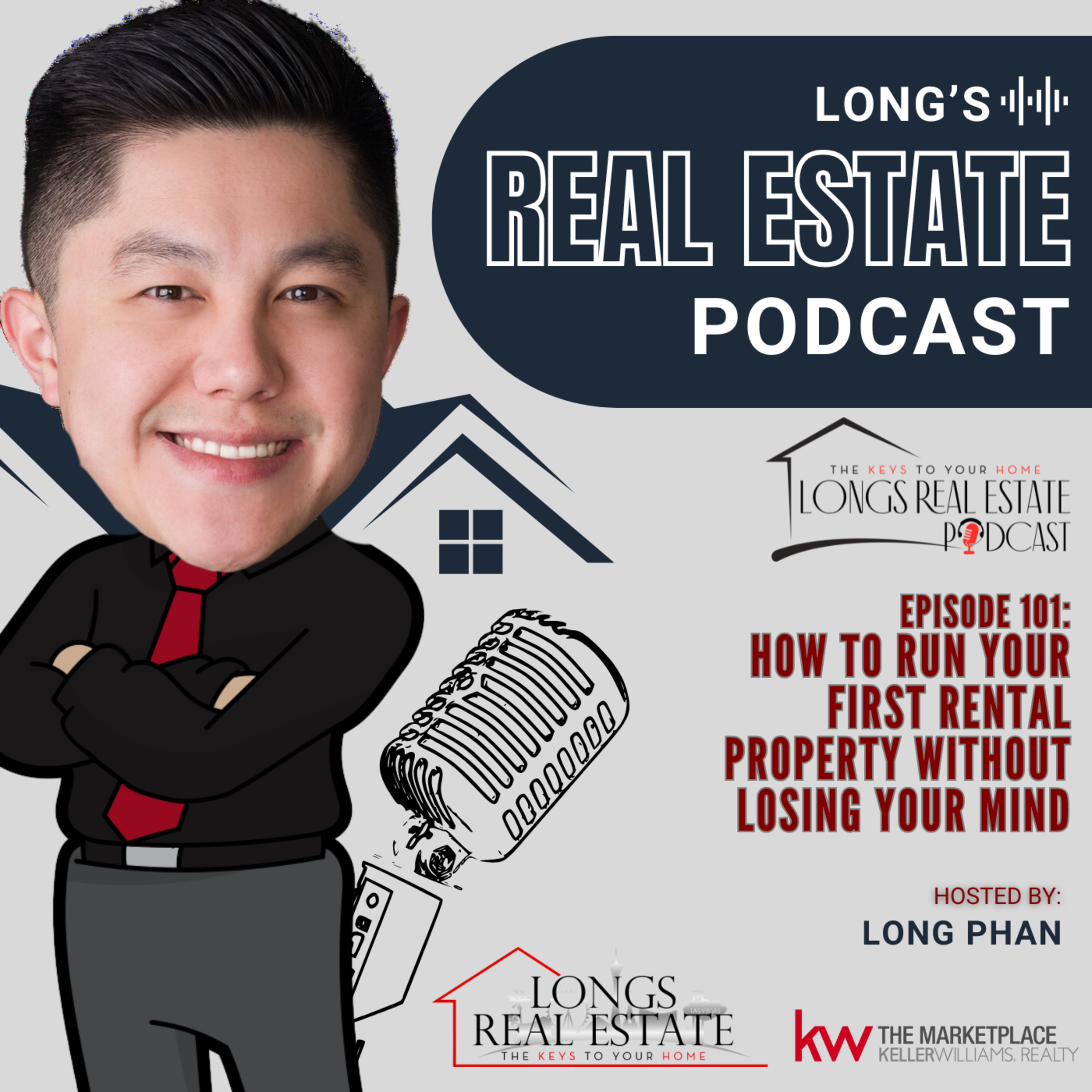EPISODE 101: How to Run Your First Rental Property Without Losing Your Mind episode artwork