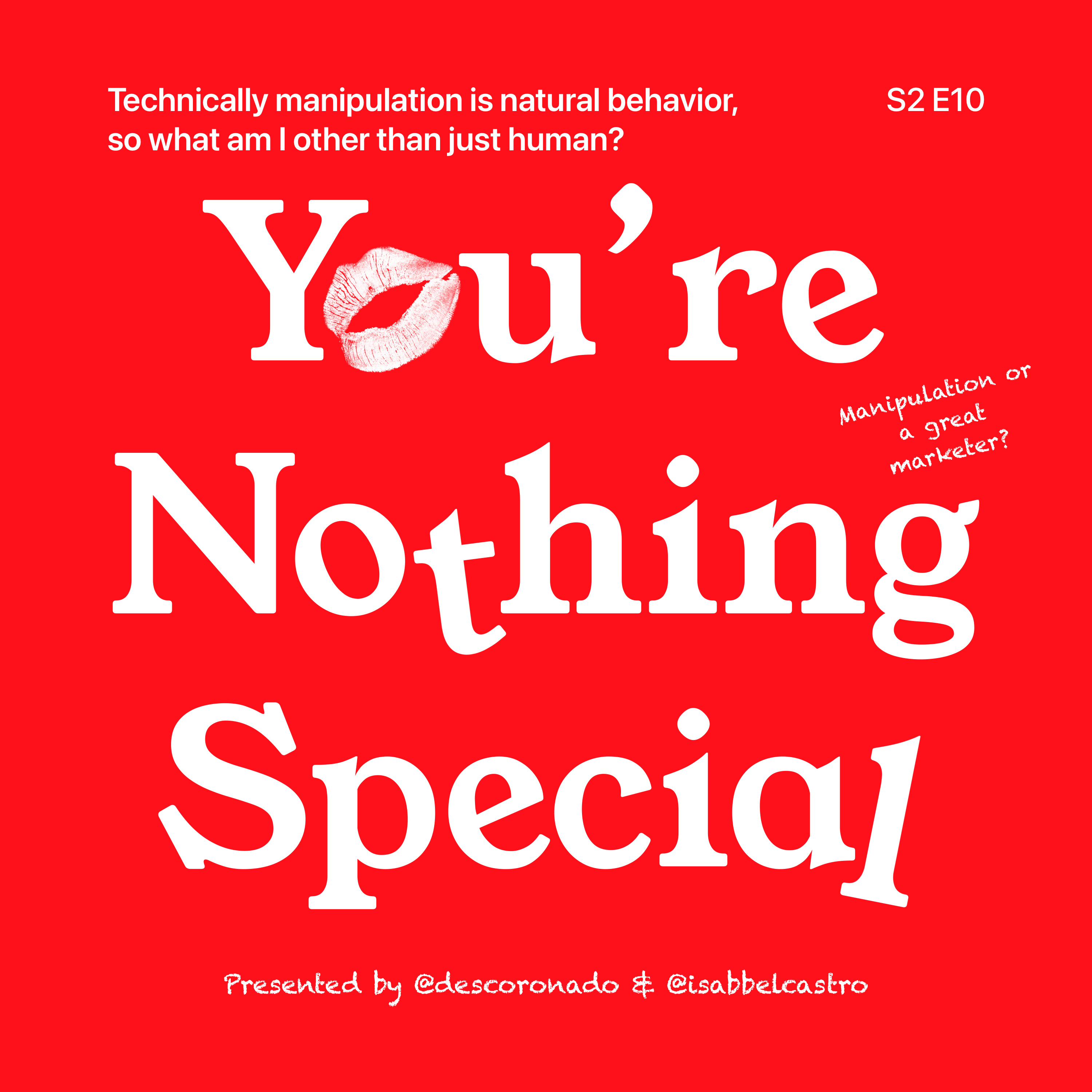 Technically manipulation is natural behavior, so what am I other than just human? episode artwork