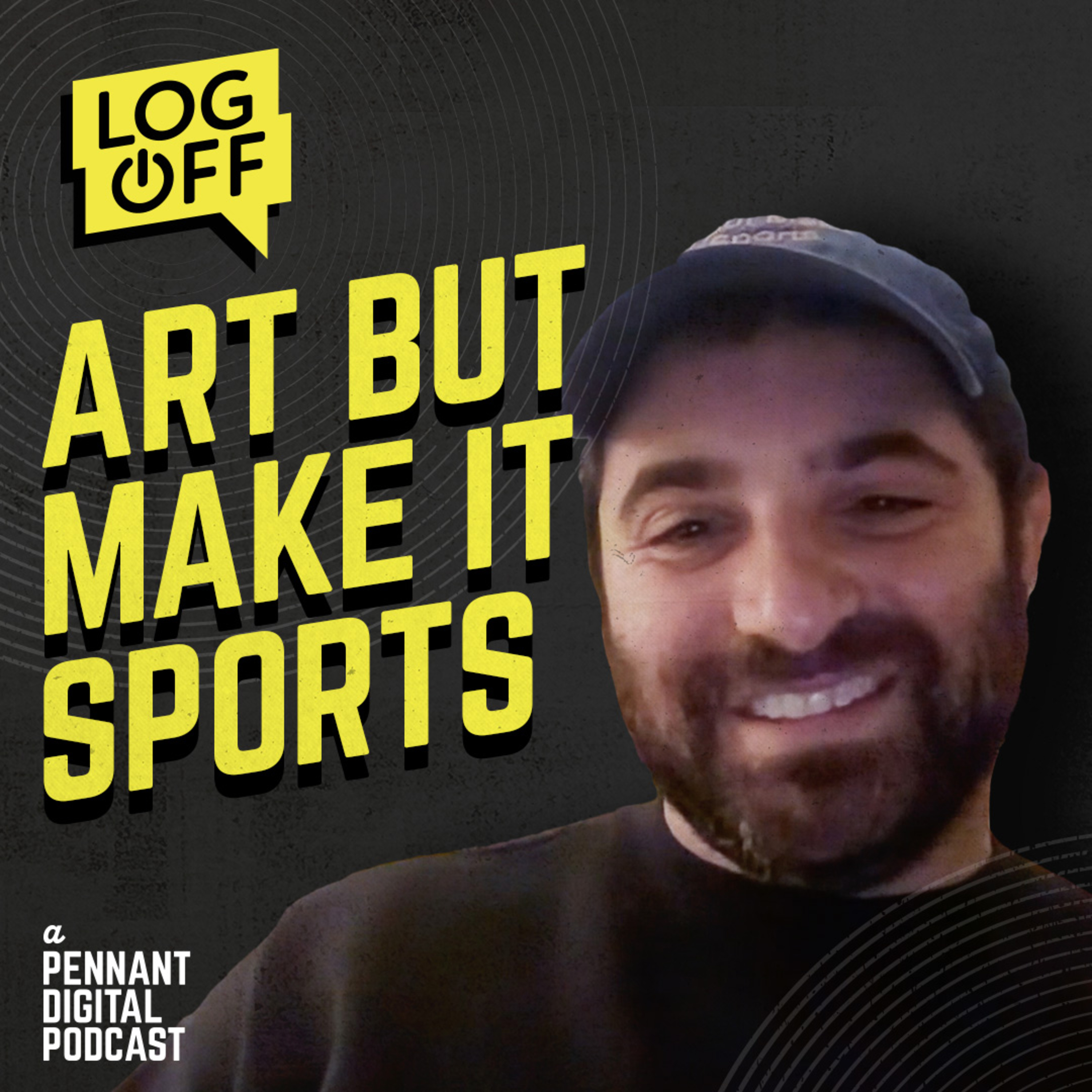 Art But Make It Sports: How LJ Rader runs one of social media's best accounts | LOG OFF Episode 2 episode artwork