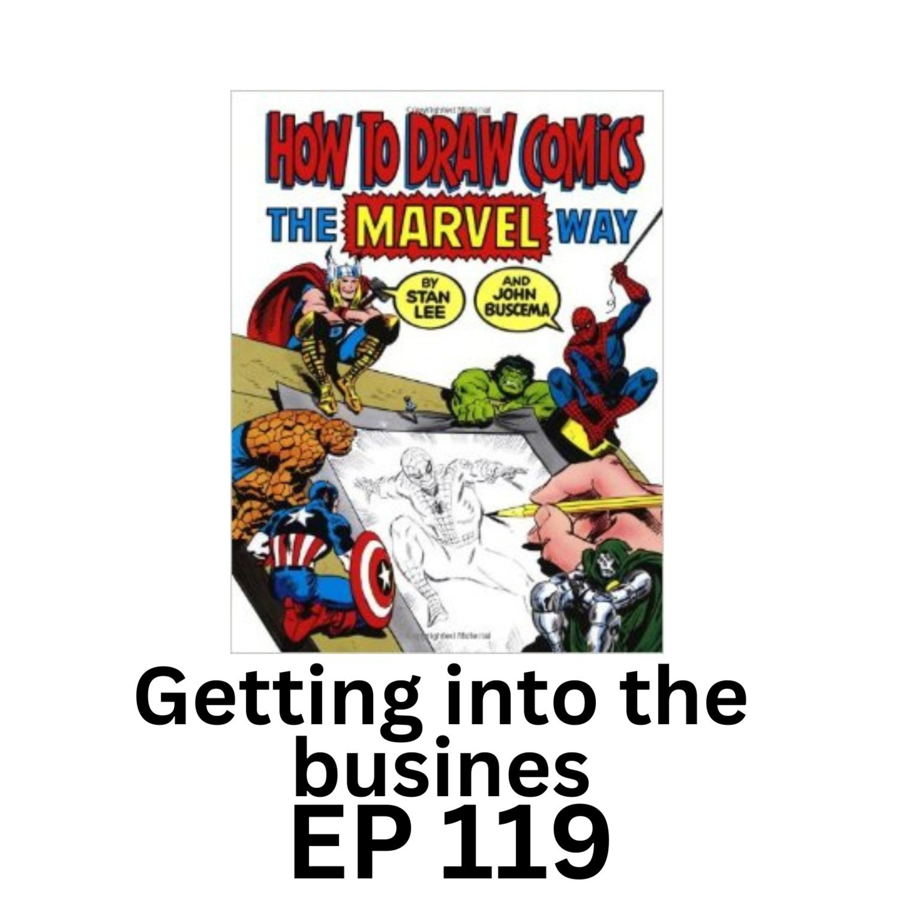 Comic Book Artist Marshall Parish EP 119