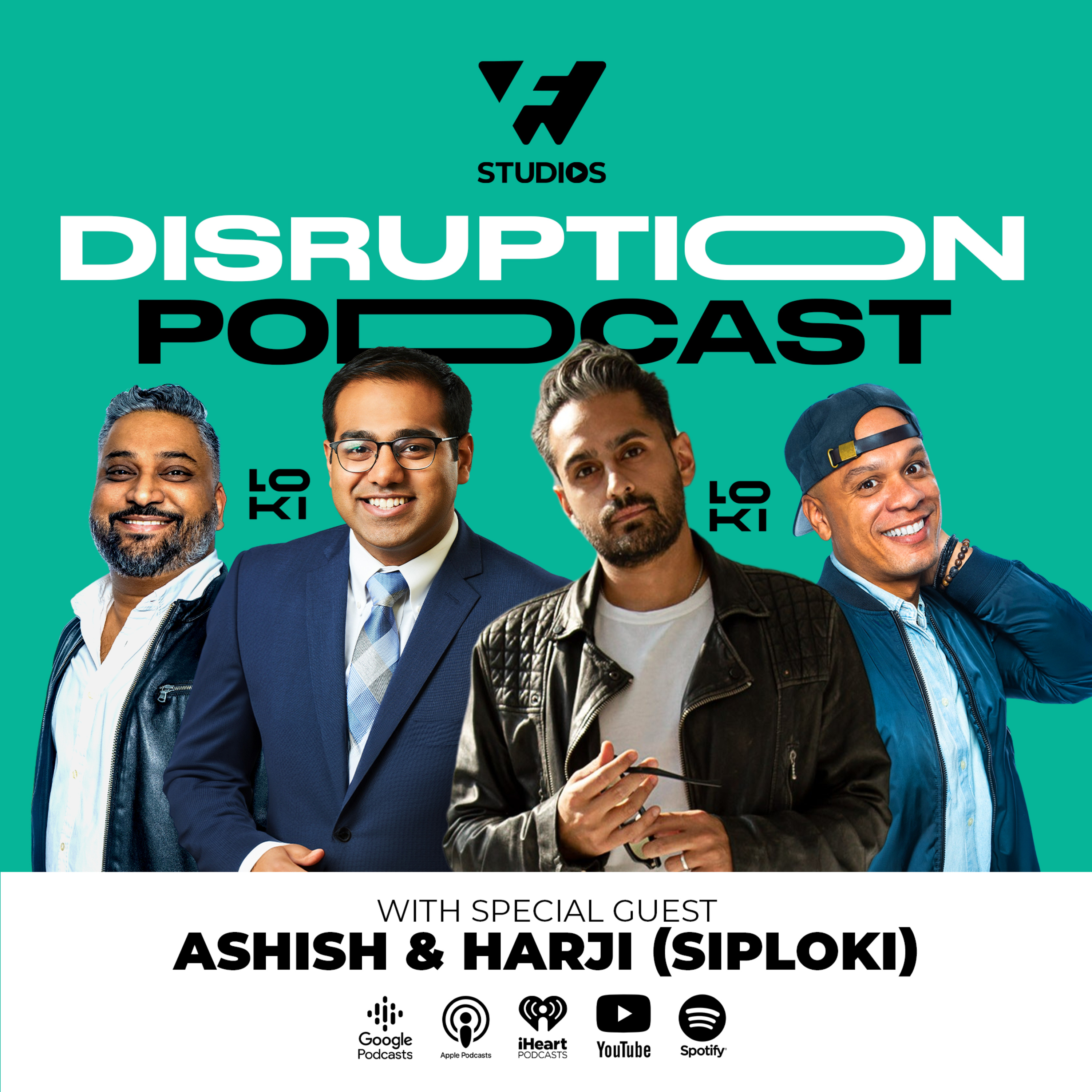 DISRUPTION PODCAST By Flexwork Studio