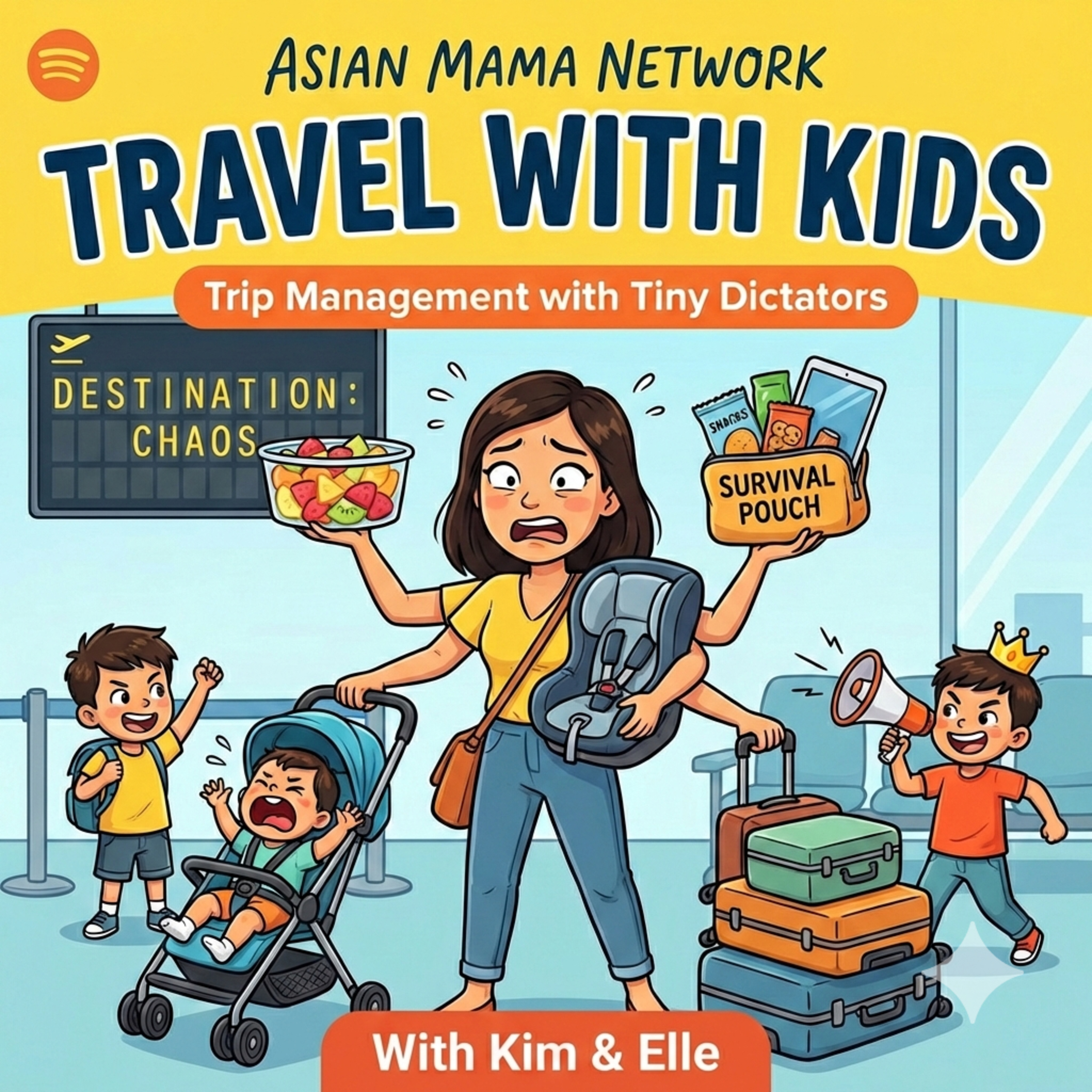 Traveling with Kids Tips: Long Flights, Packing Hacks & Travel Strollers episode artwork